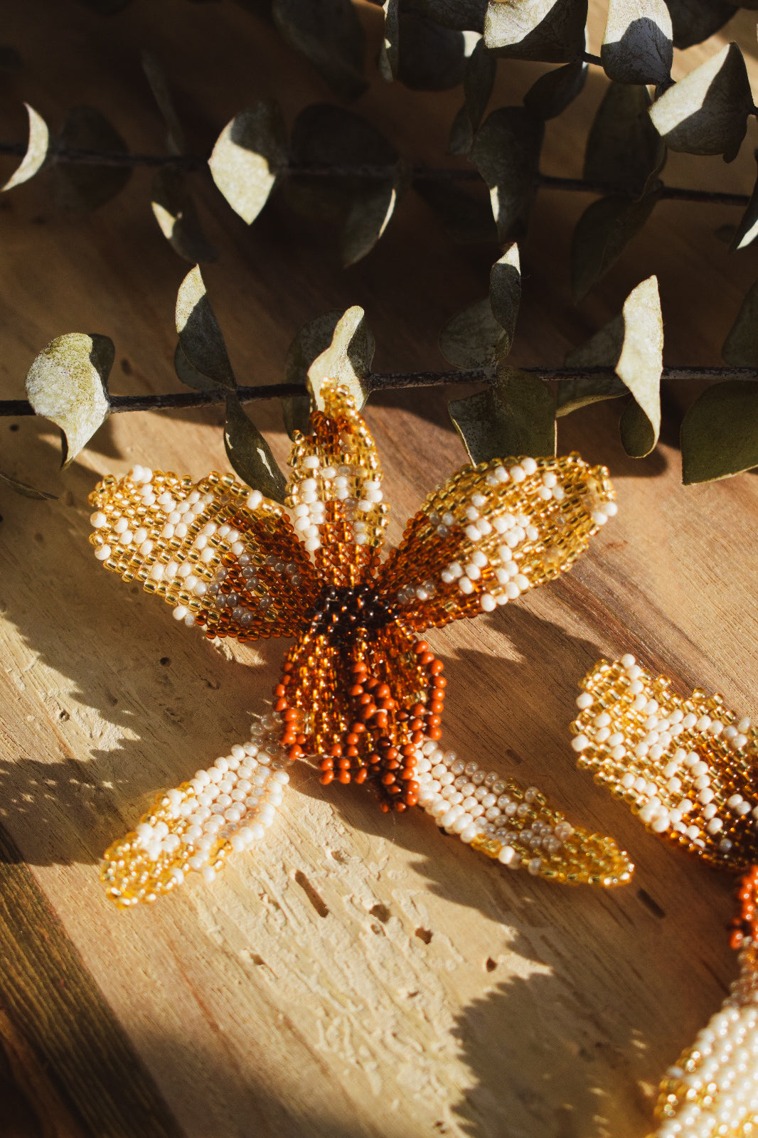 Orquídea ✻ Embera Beaded Earrings