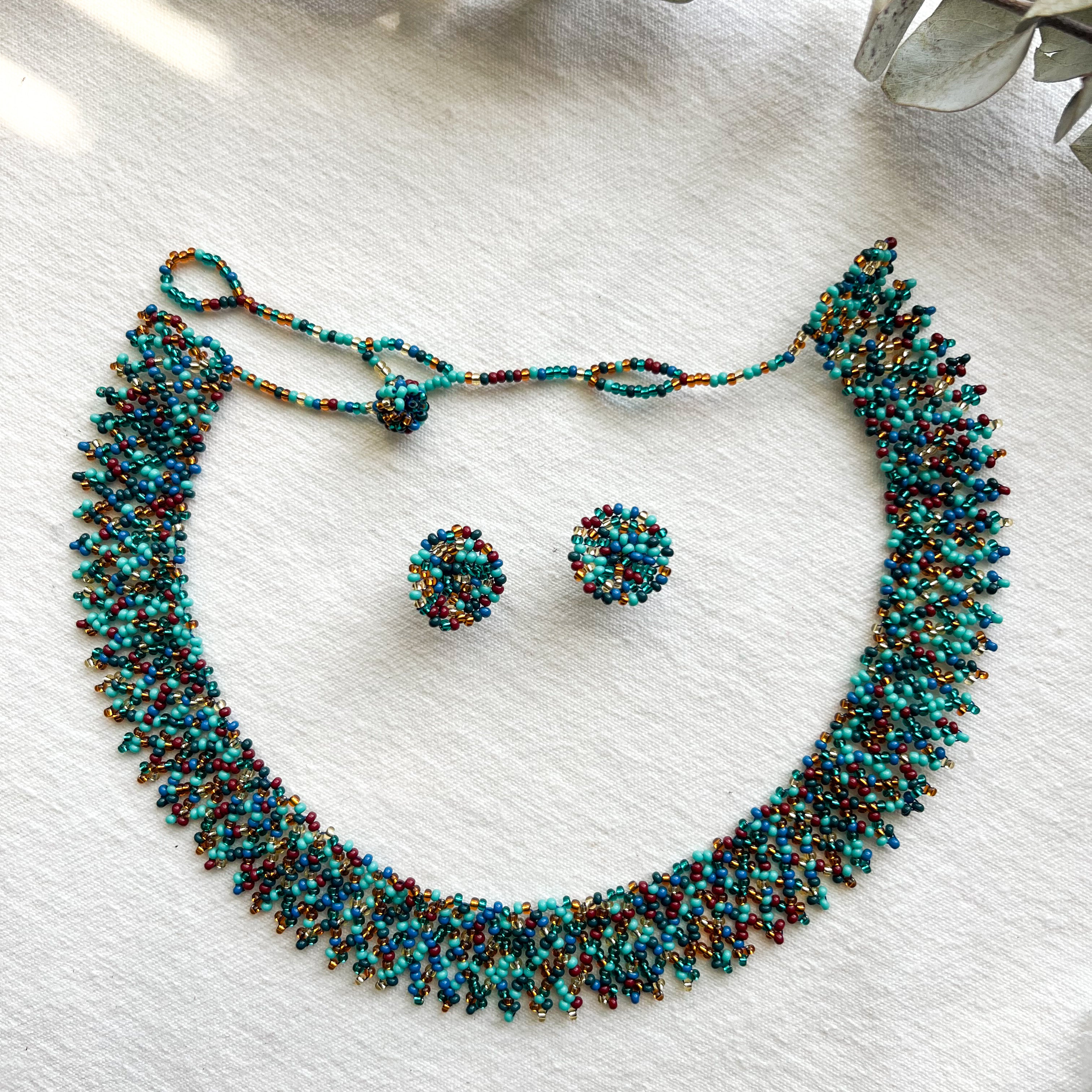 Sia Set ✻ Inga Beaded Necklace