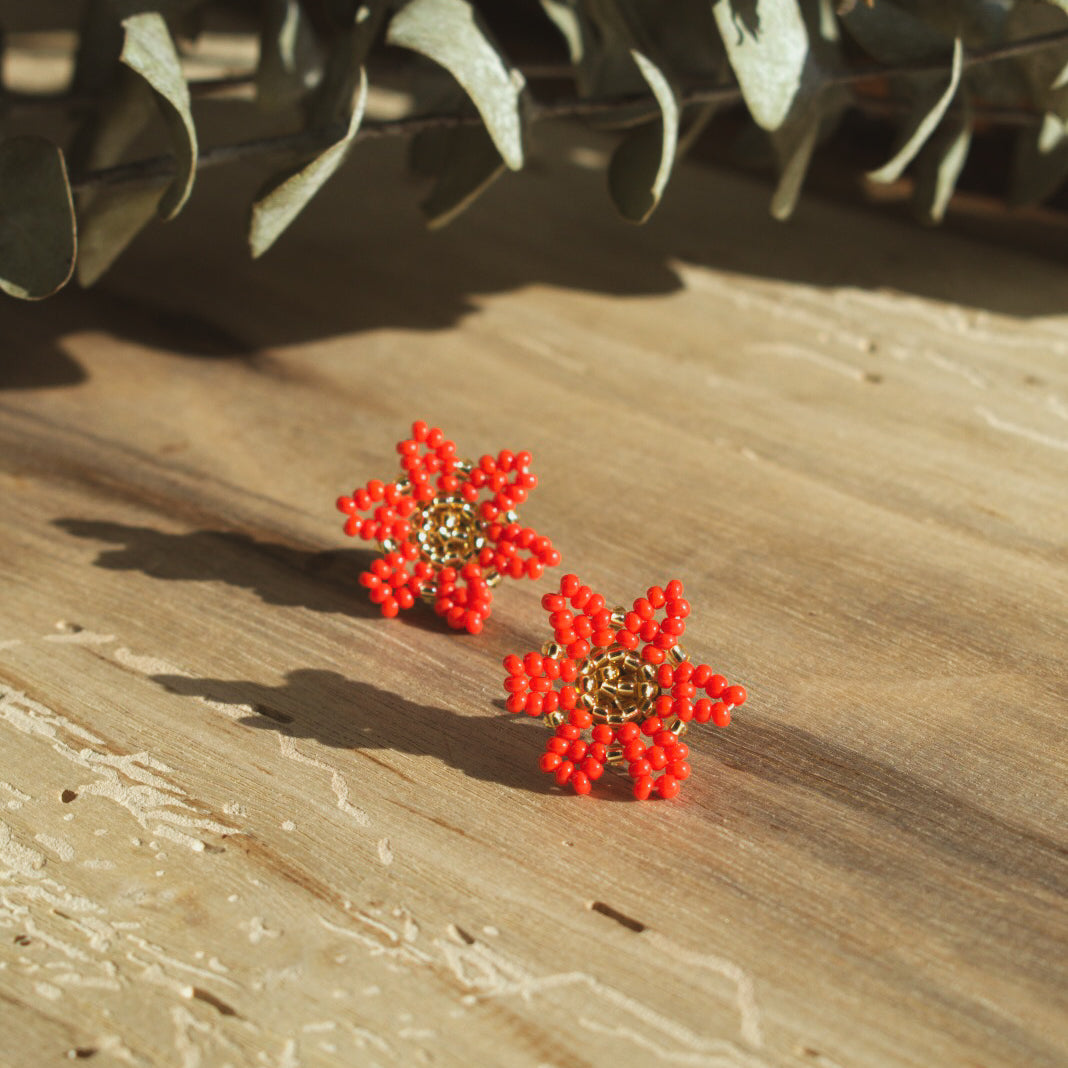 Flor Studs ✻ Embera Beaded Earrings