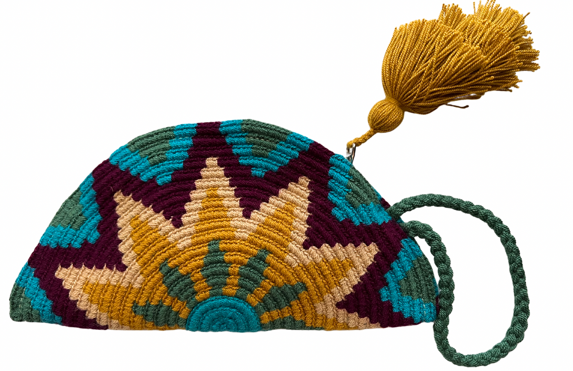 Half Moon ✻ Wayuu Clutch