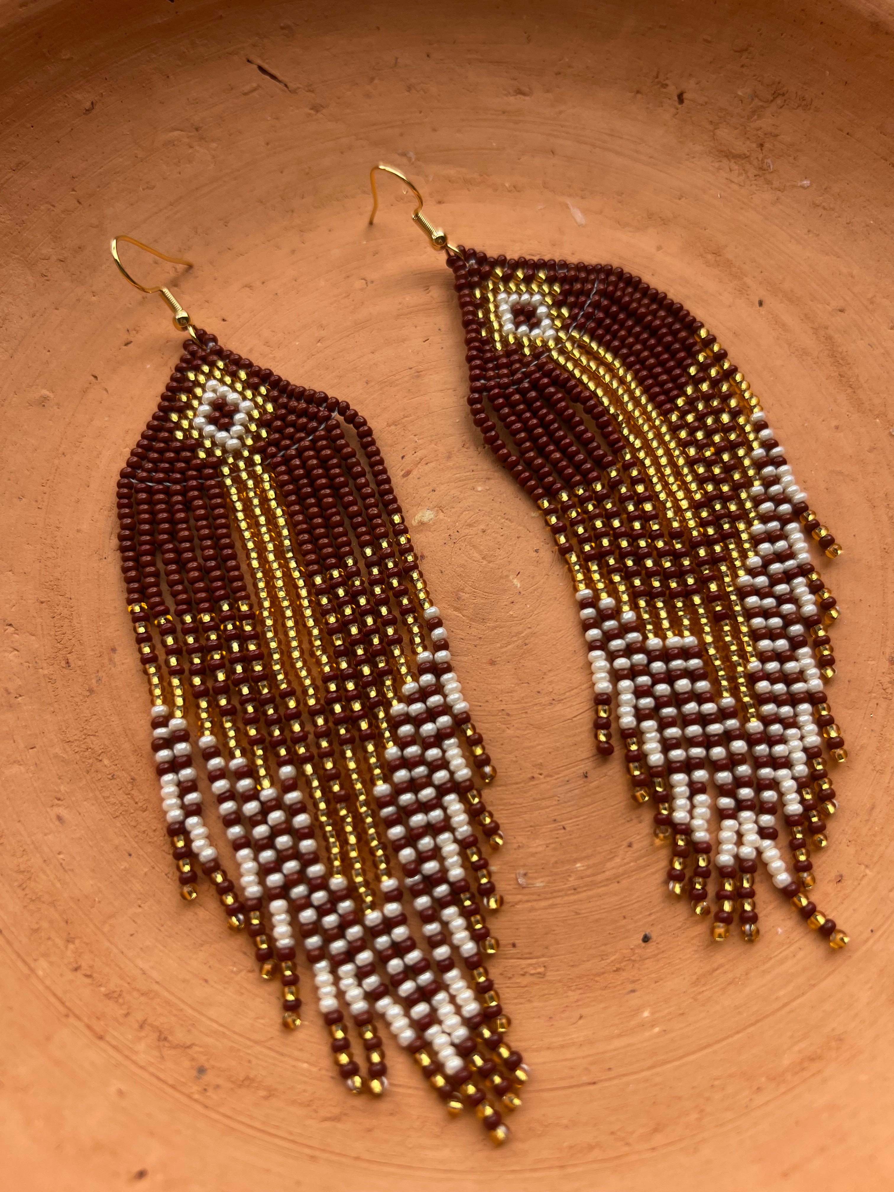 Meses ✻ Misak Beaded Earrings