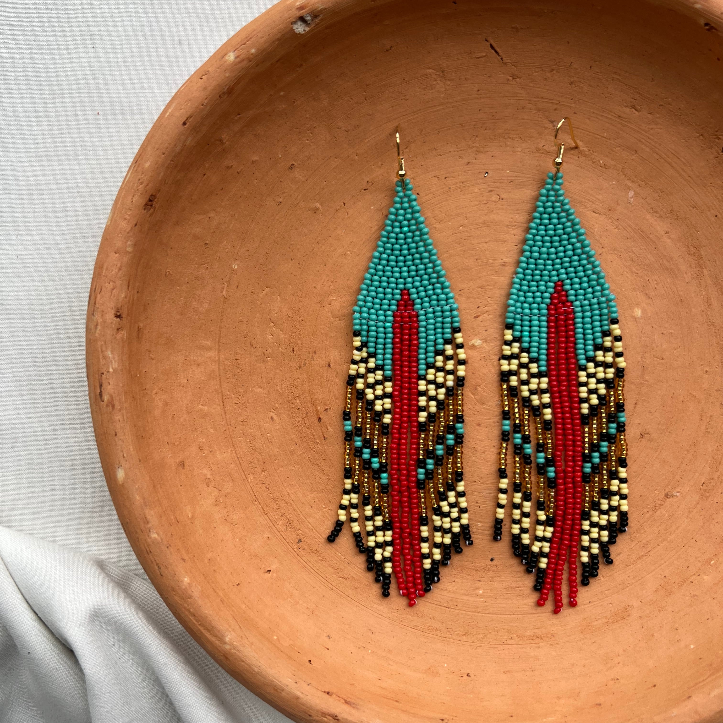 Divina ✻ Misak Beaded Earrings