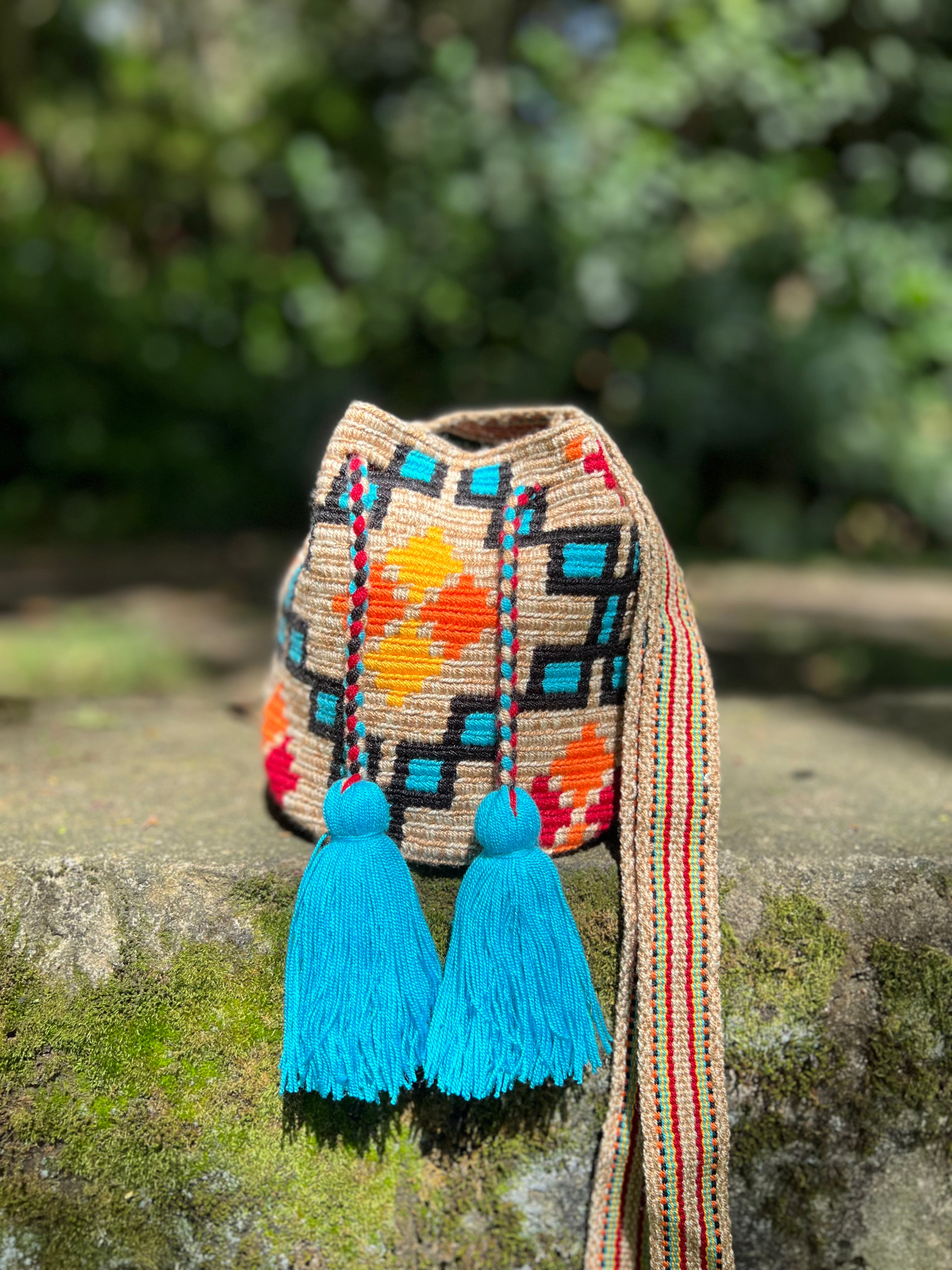 Cuadrita ✻ Mini Wayuu Mochila