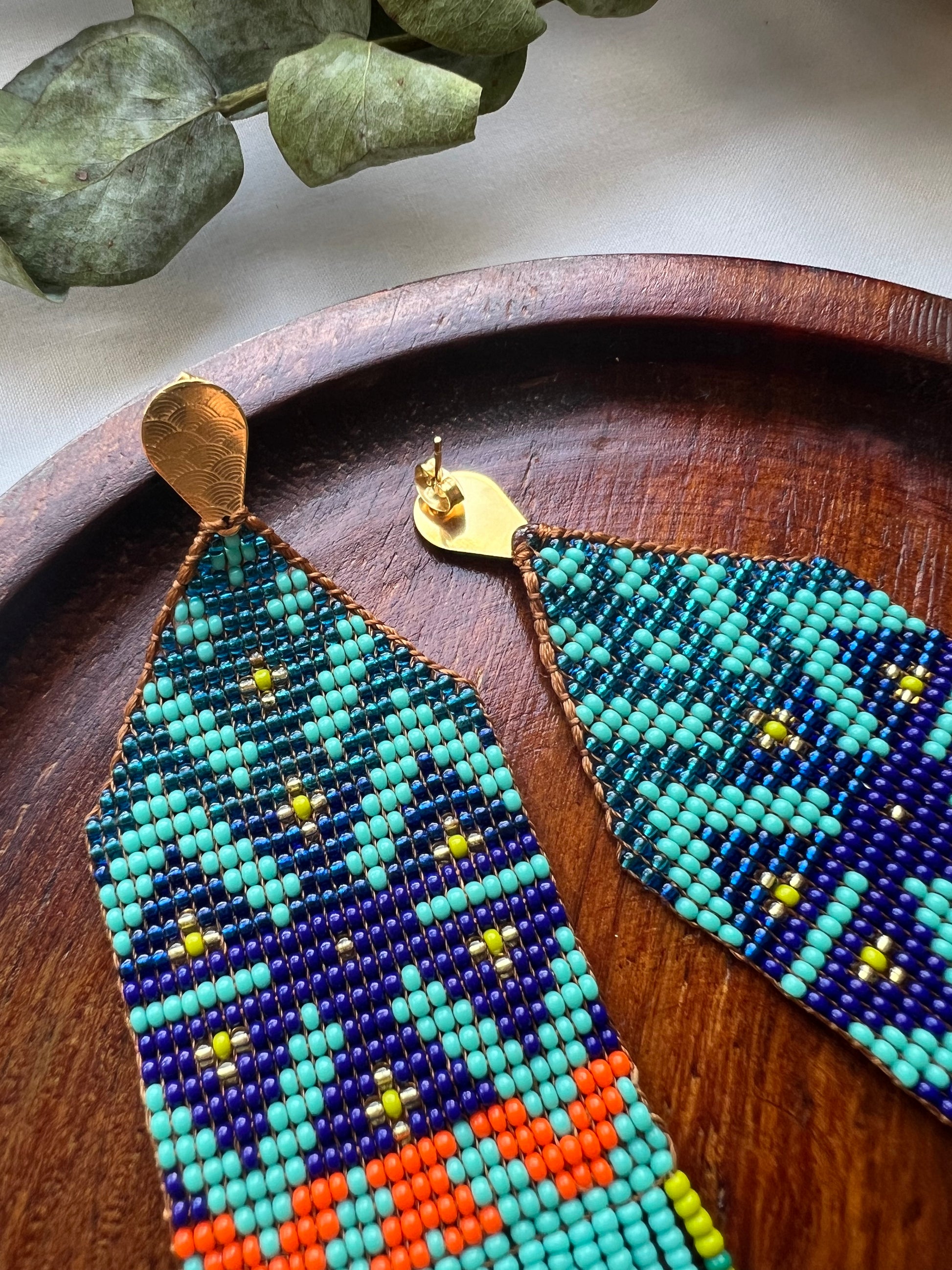 Maiz  ✻ Inga Beaded Earrings