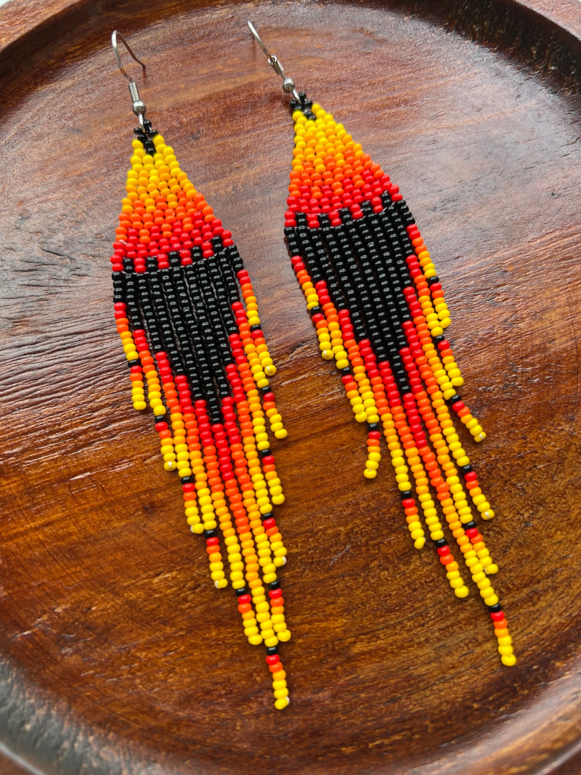 Fuego ✻ Misak Beaded Earrings