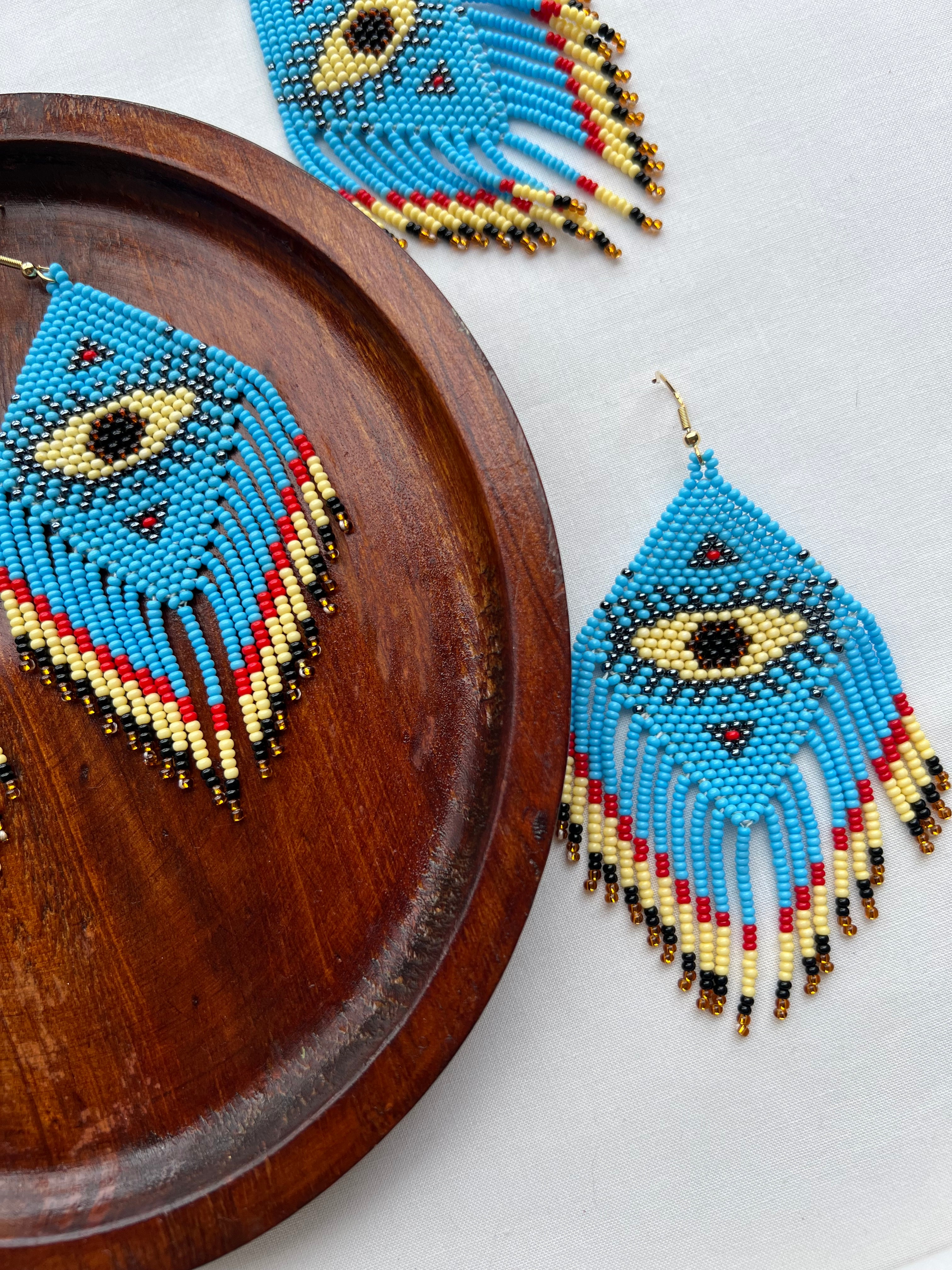 Ojos ✻ Misak Beaded Earrings