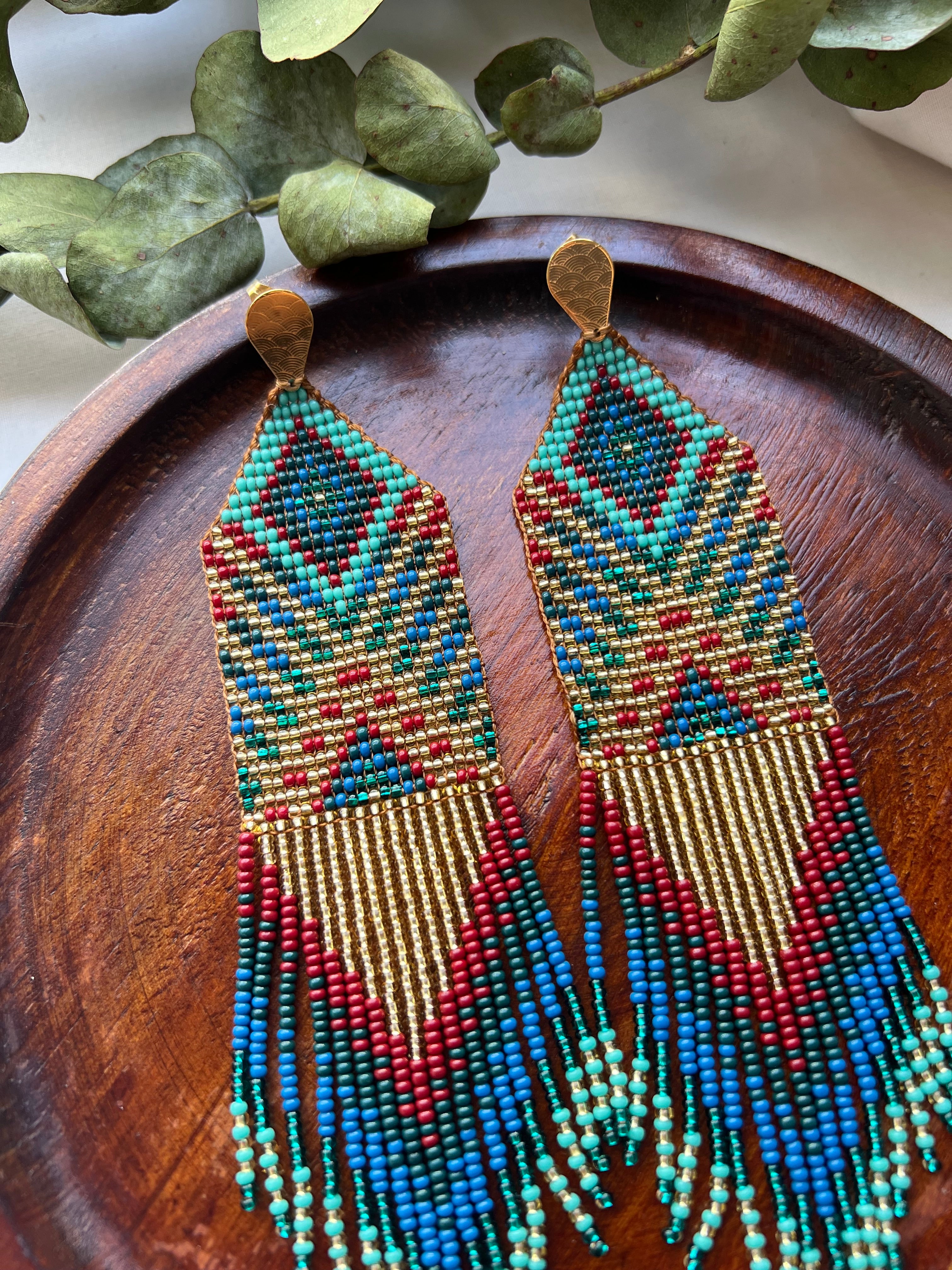 Sol ✻ Inga Beaded Earrings