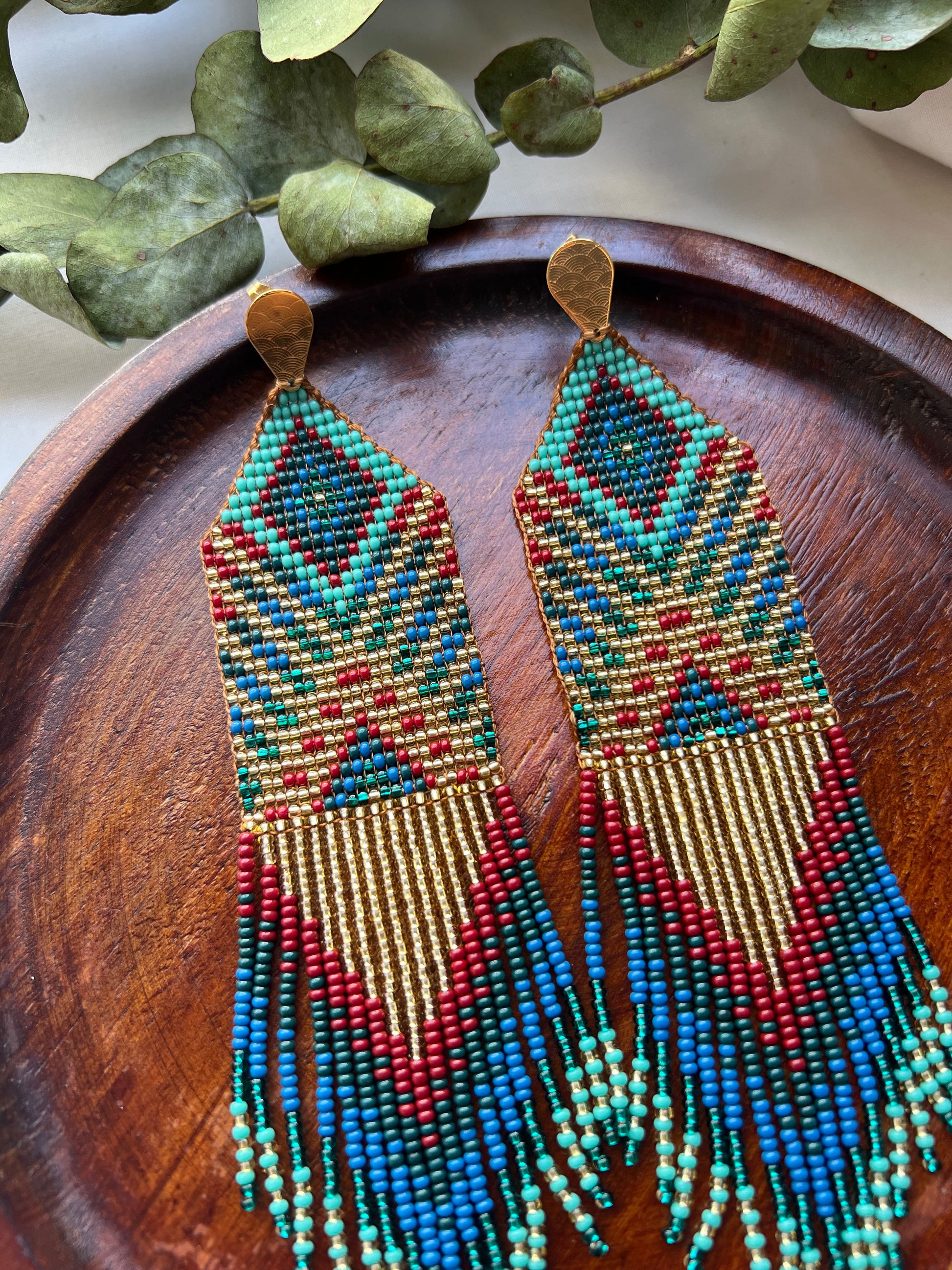 Sol ✻ Inga Beaded Earrings