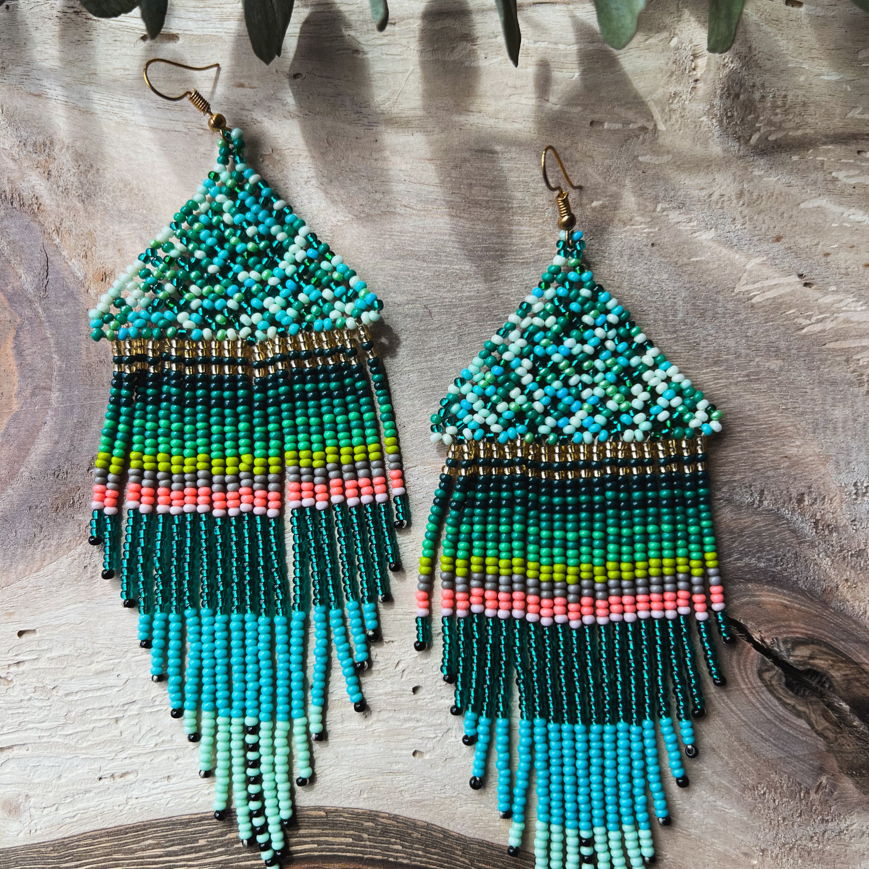 Chapu Sunsets ✻ Inga Beaded Earrings