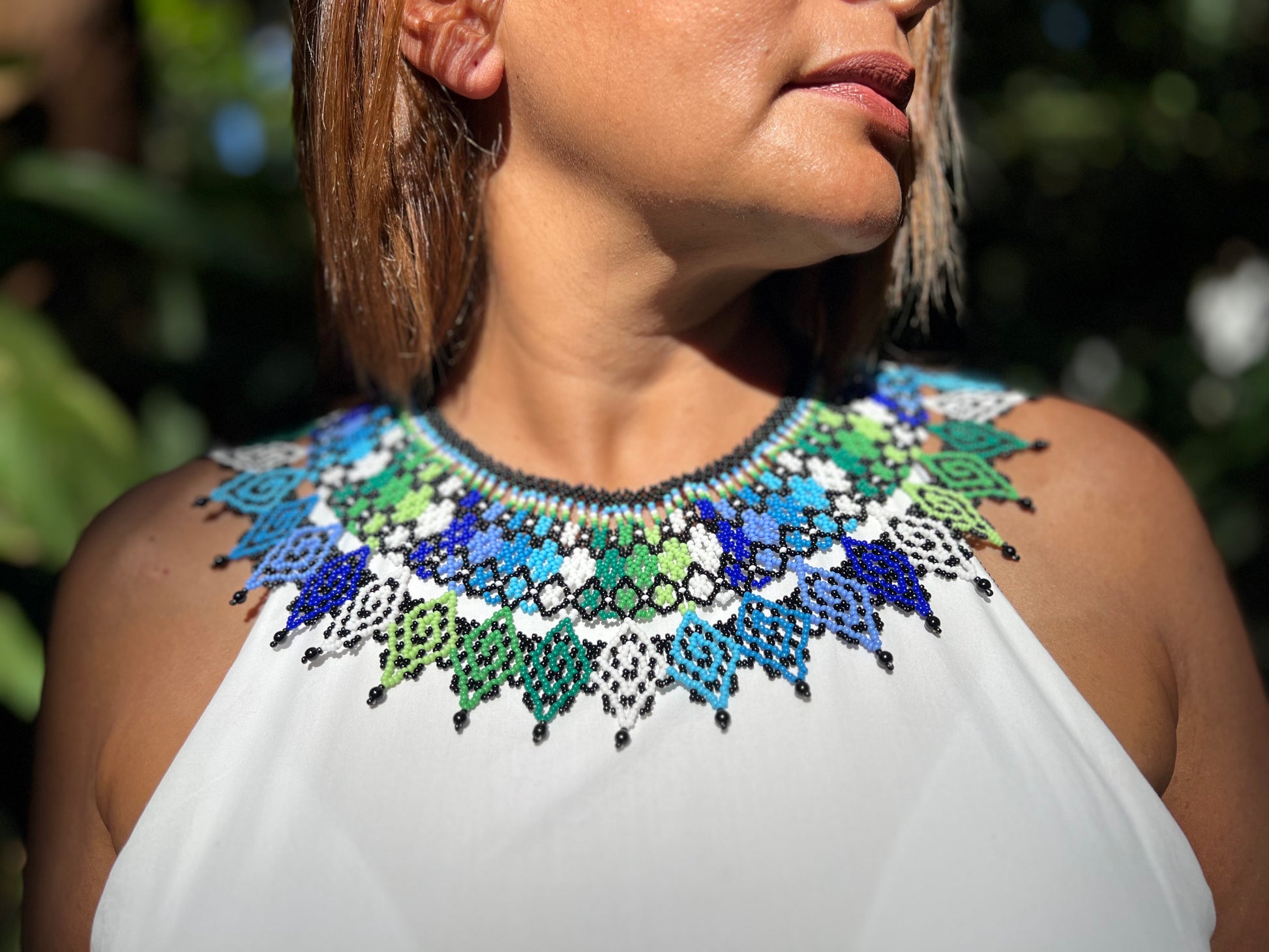 Drua Okama ✻ Embera Beaded Necklace