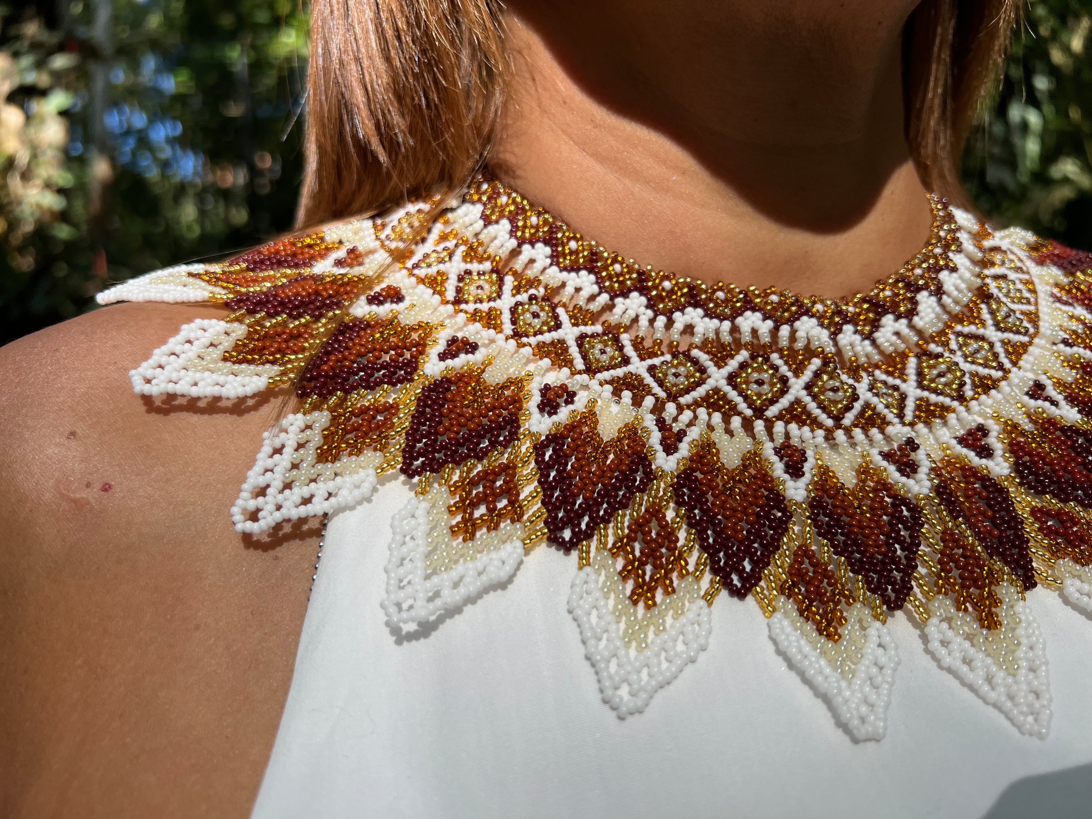 Drua Okama ✻ Embera Beaded Necklace