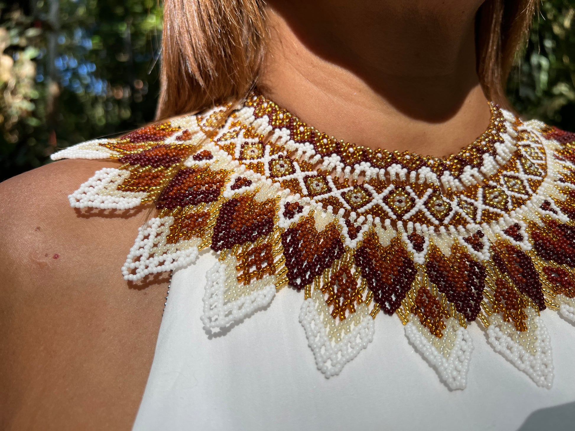Drua Okama ✻ Embera Beaded Necklace