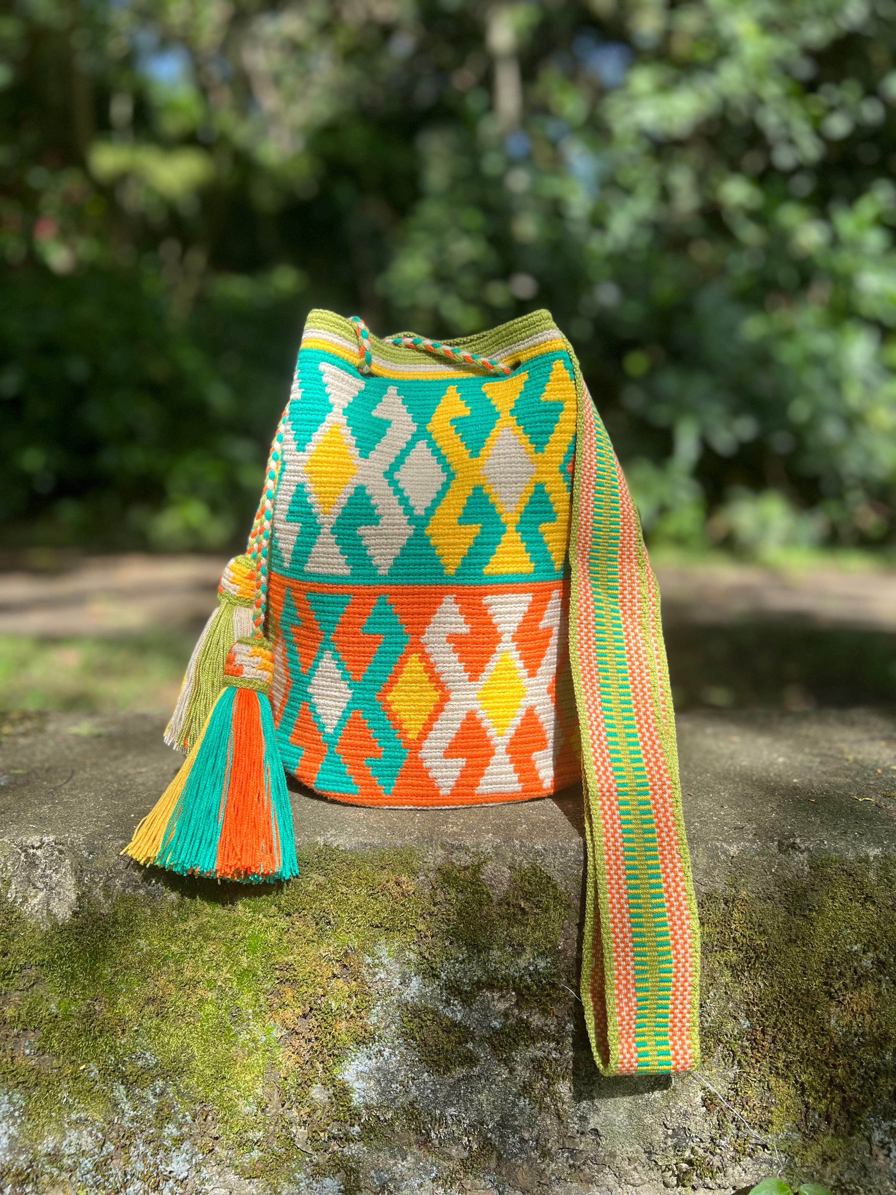 Salina ✻ Large Wayuu Mochila