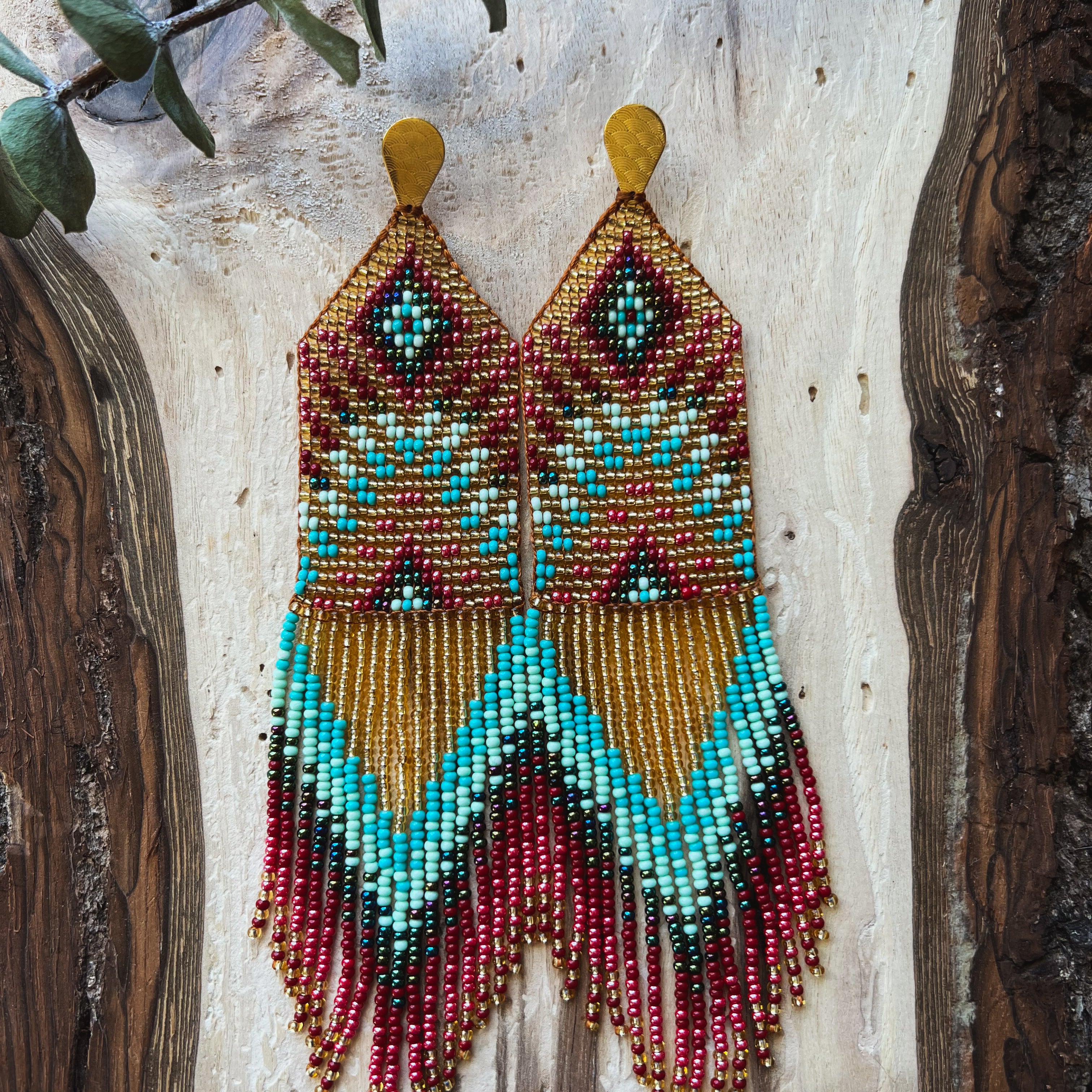 Sol ✻ Inga Beaded Earrings