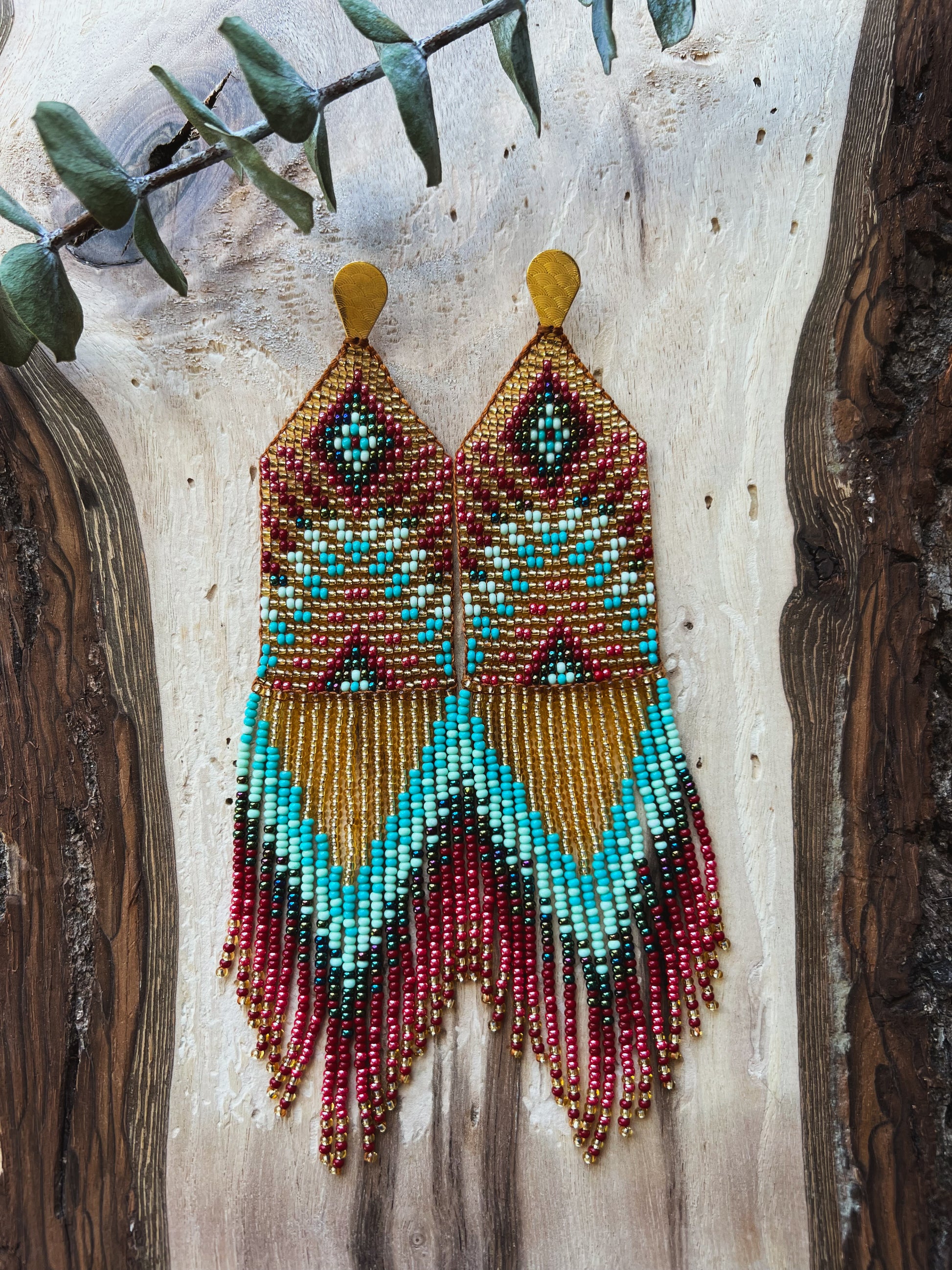 Sol ✻ Inga Beaded Earrings