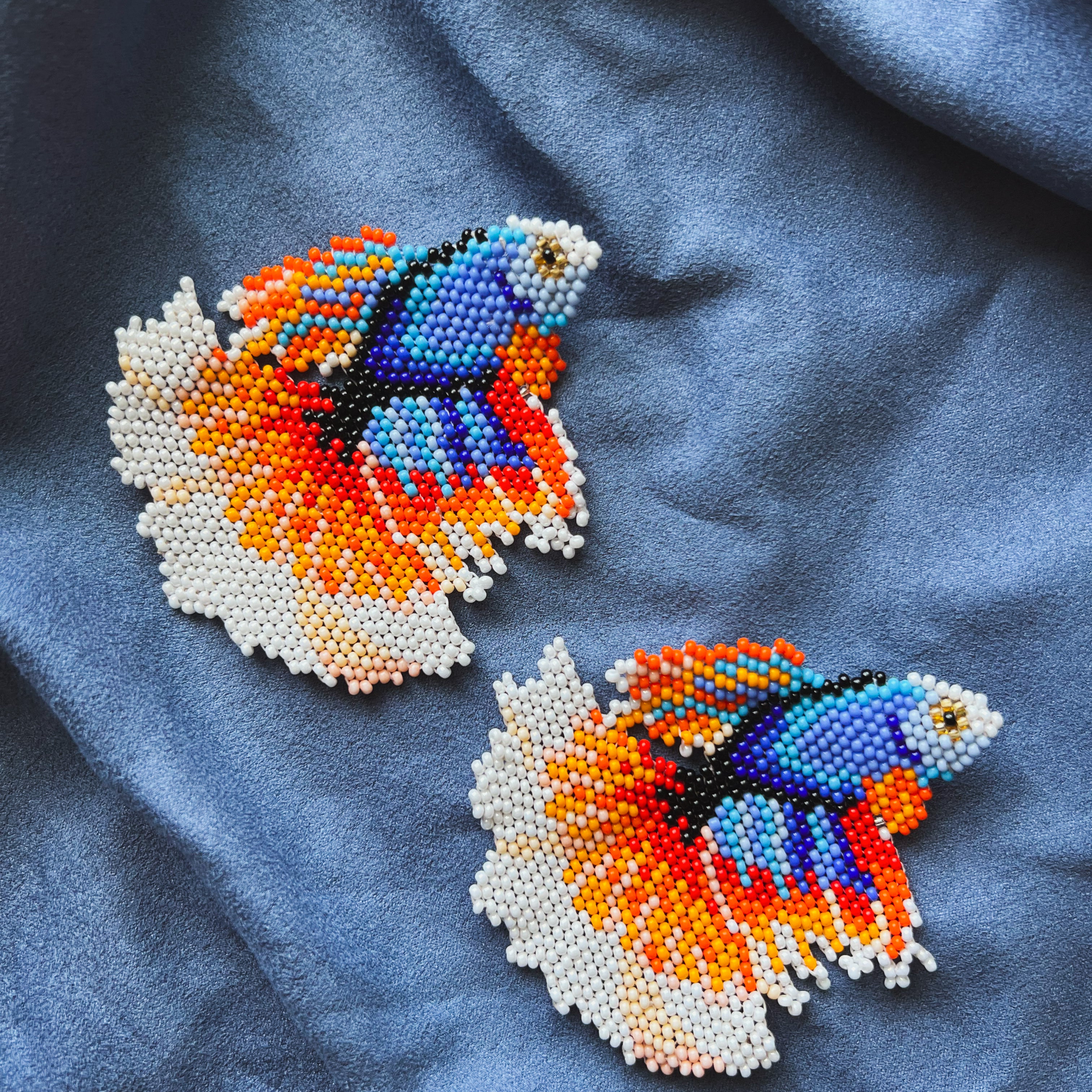 Beda (Fish) ✻ Embera Beaded Earrings