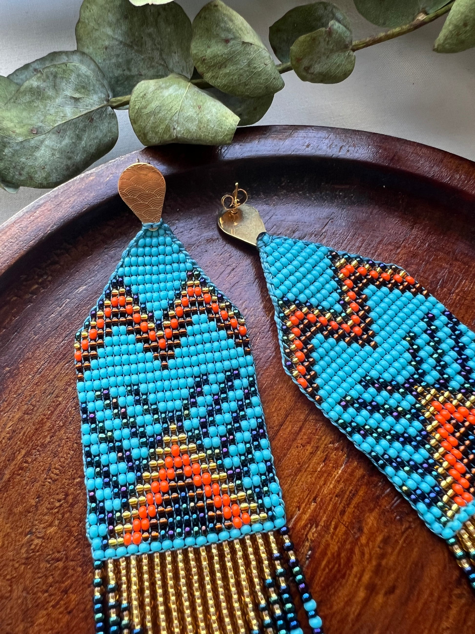 Sol ✻ Inga Beaded Earrings