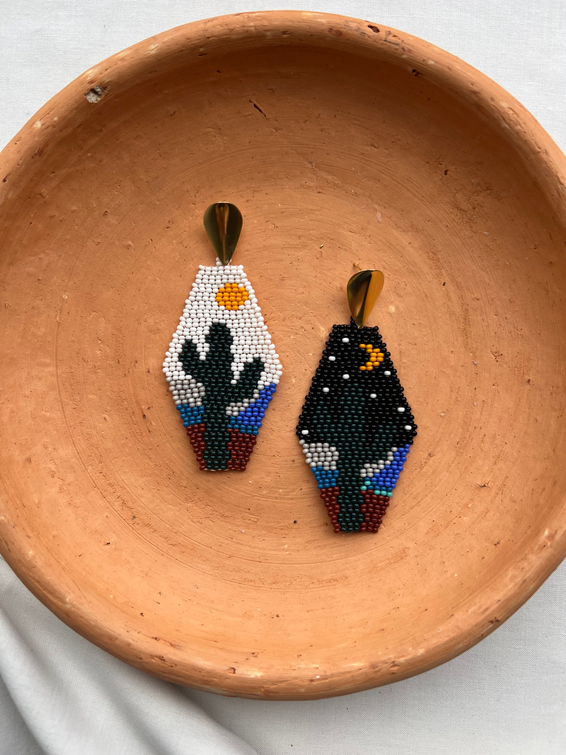 Day N’ Night✻ Misak Beaded Earrings