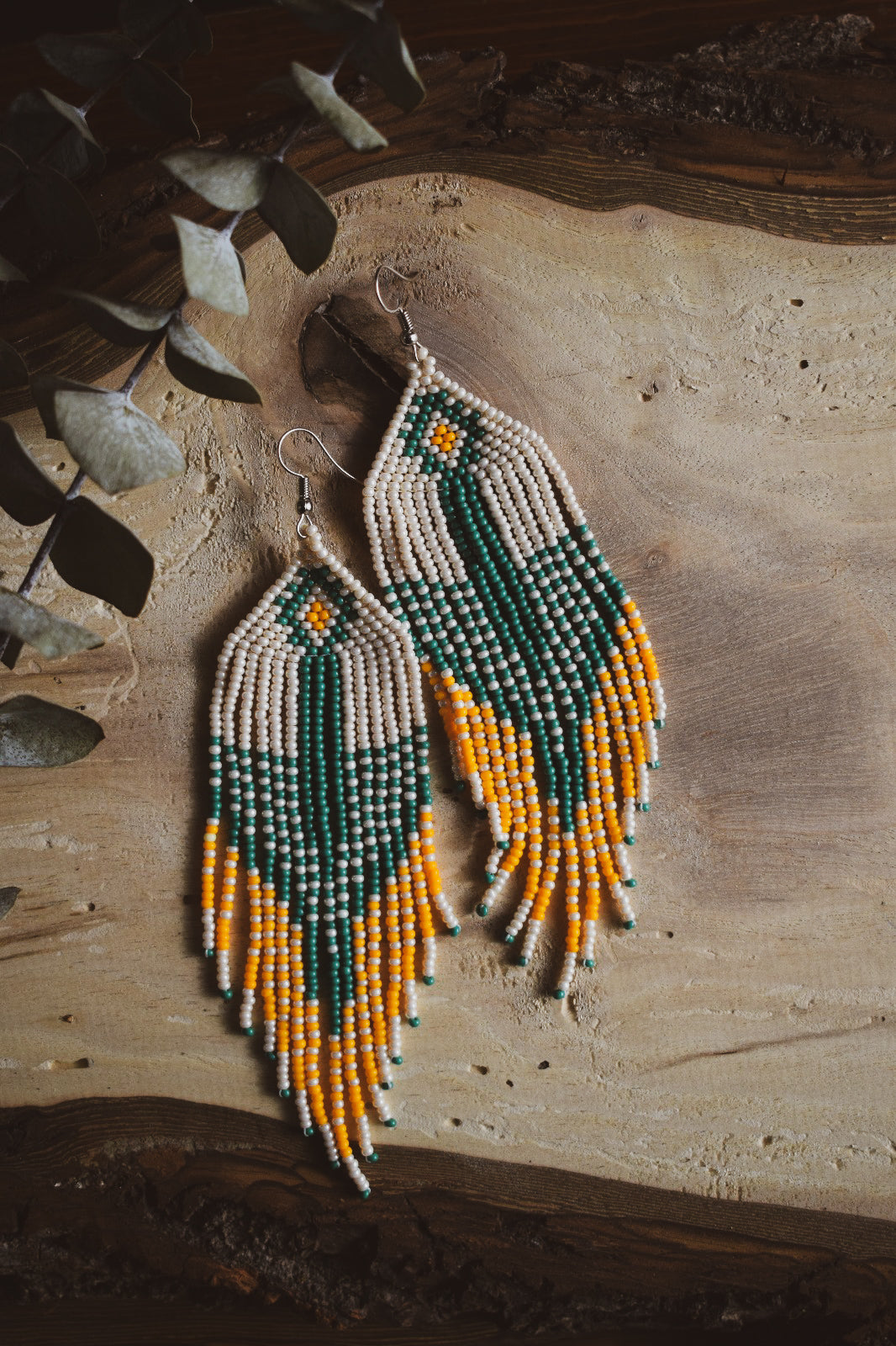 Meses ✻ Misak Beaded Earrings