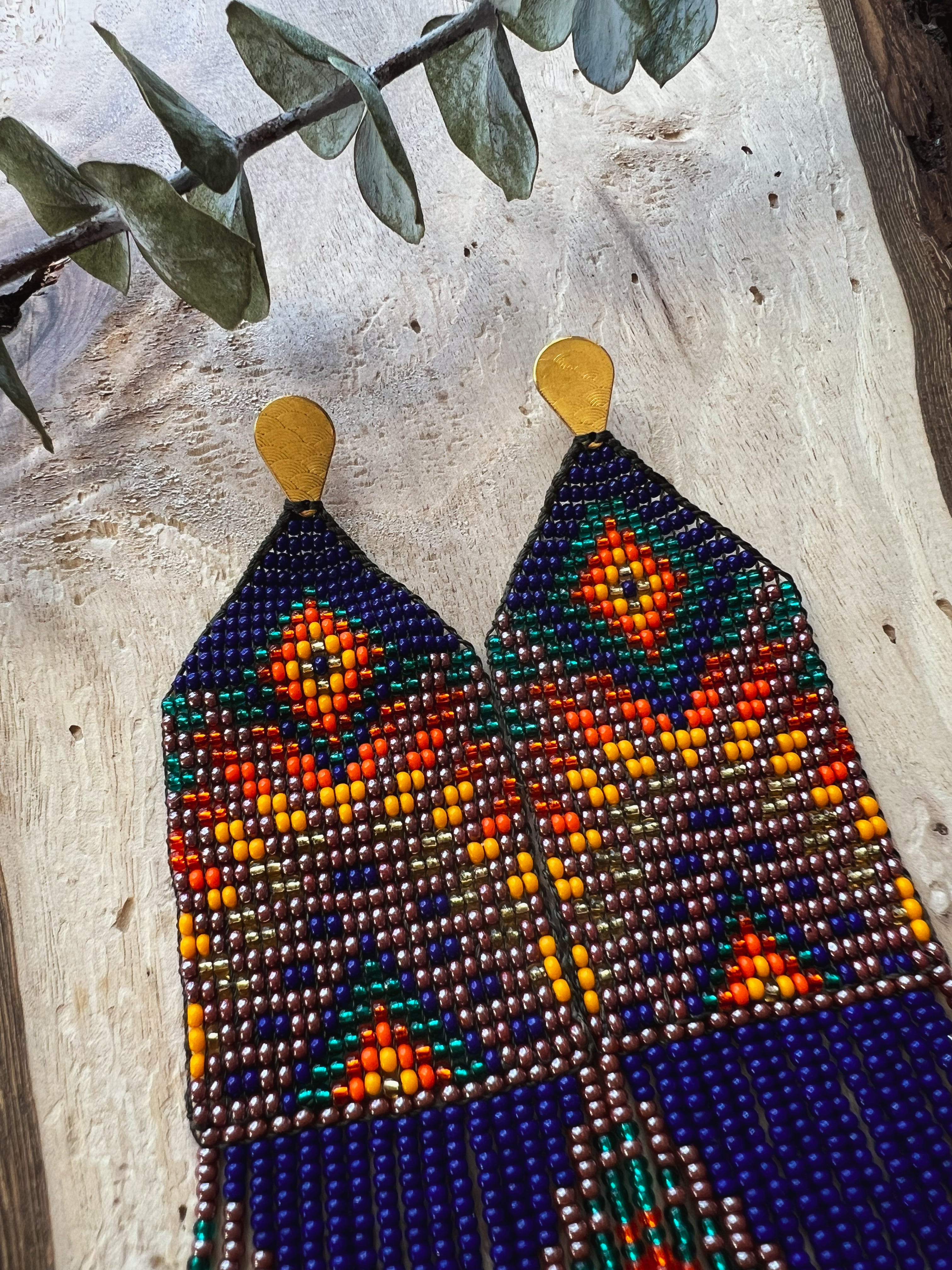 Sol ✻ Inga Beaded Earrings