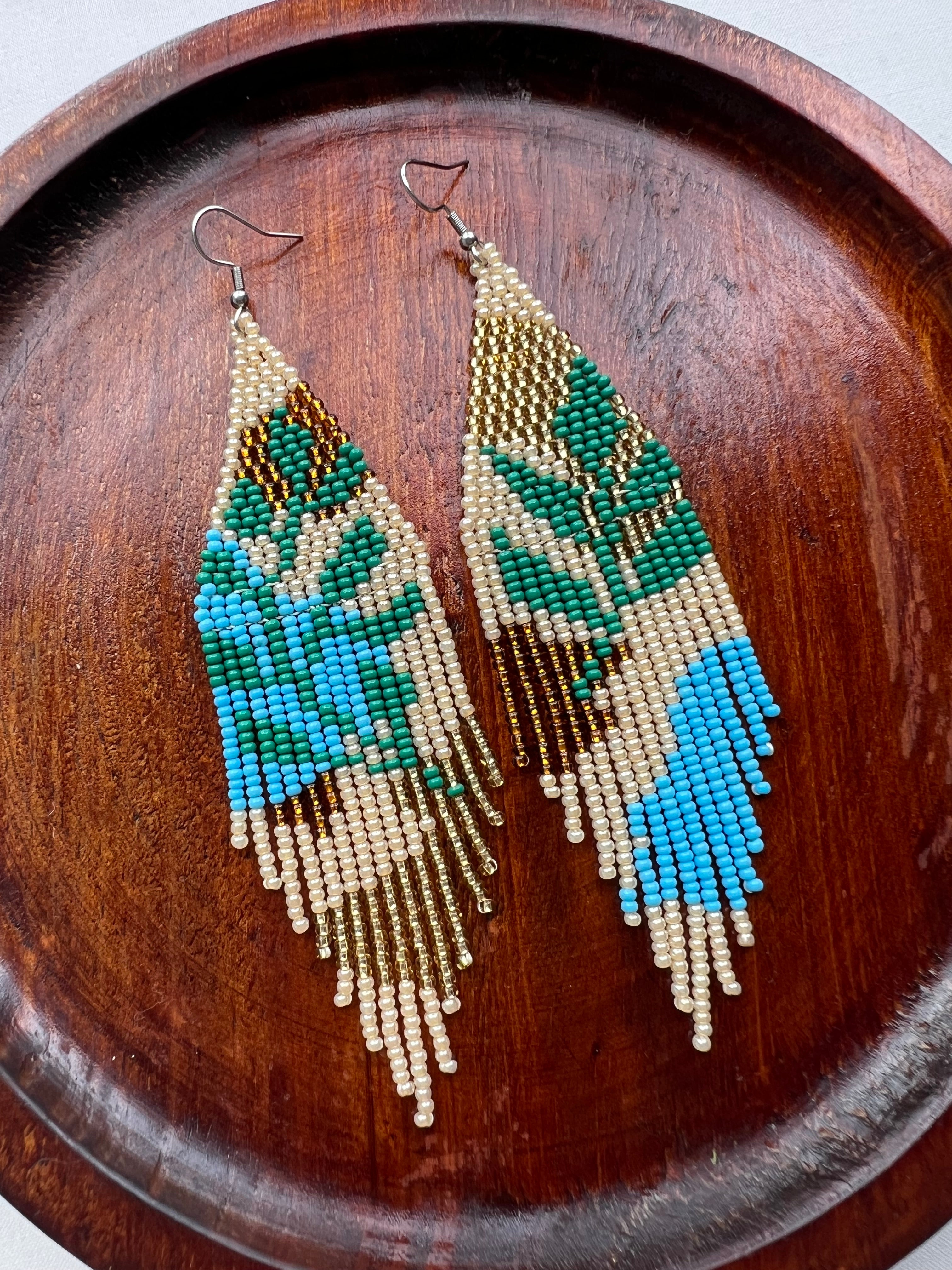 Selva ✻ Misak Beaded Earrings