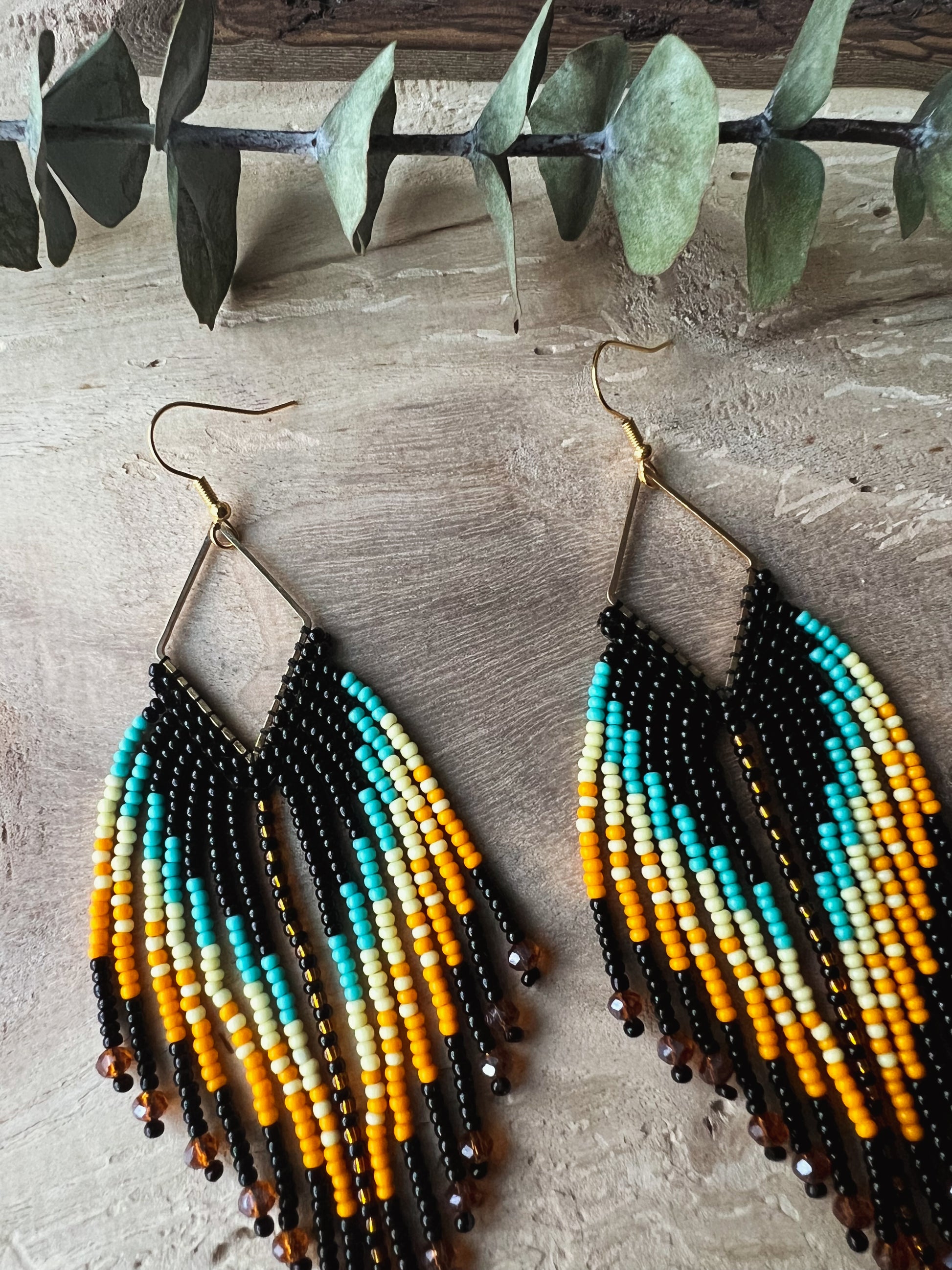 Pishi ✻ Misak Beaded Earrings