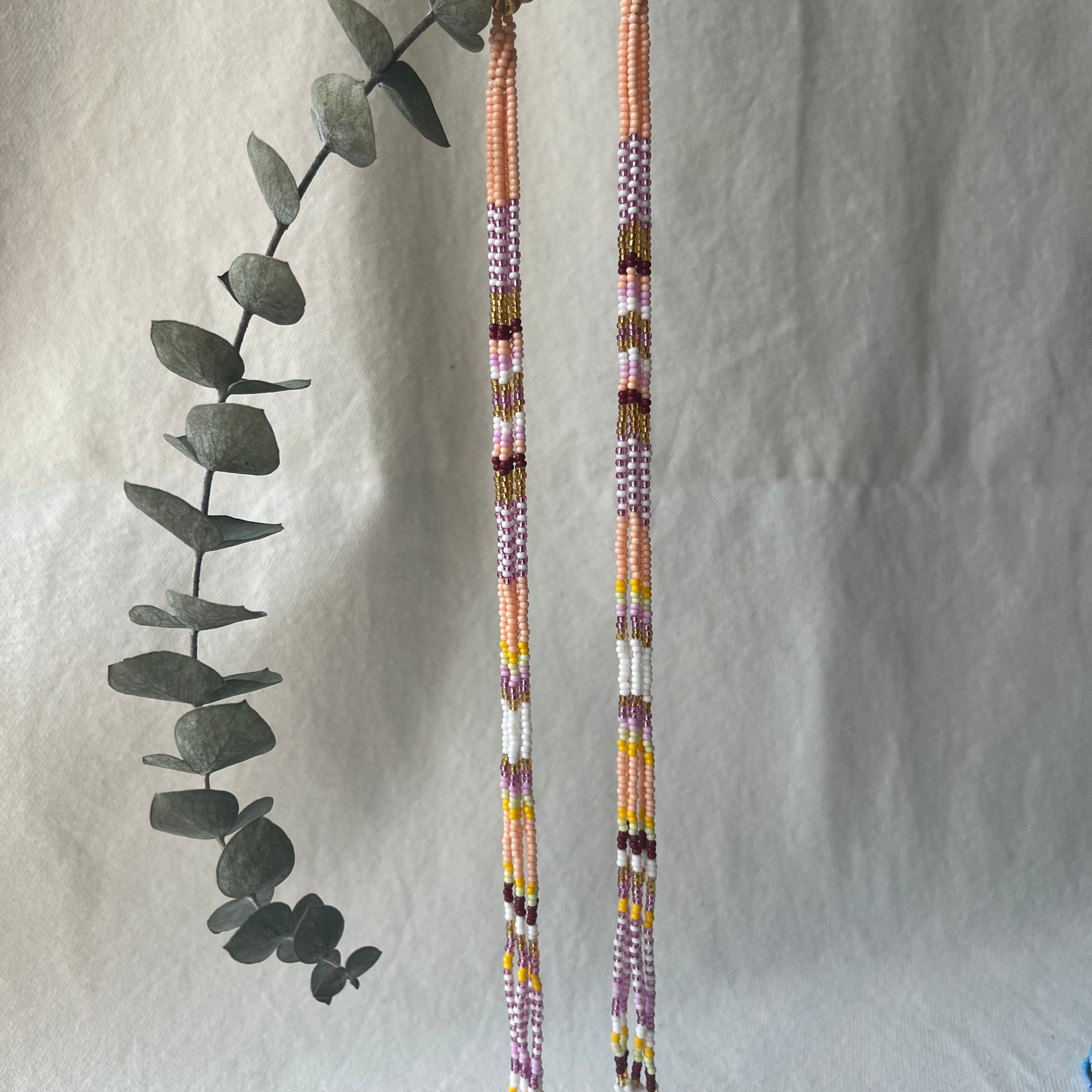 Cascadas Coloridas ✻ Embera Beaded Earrings