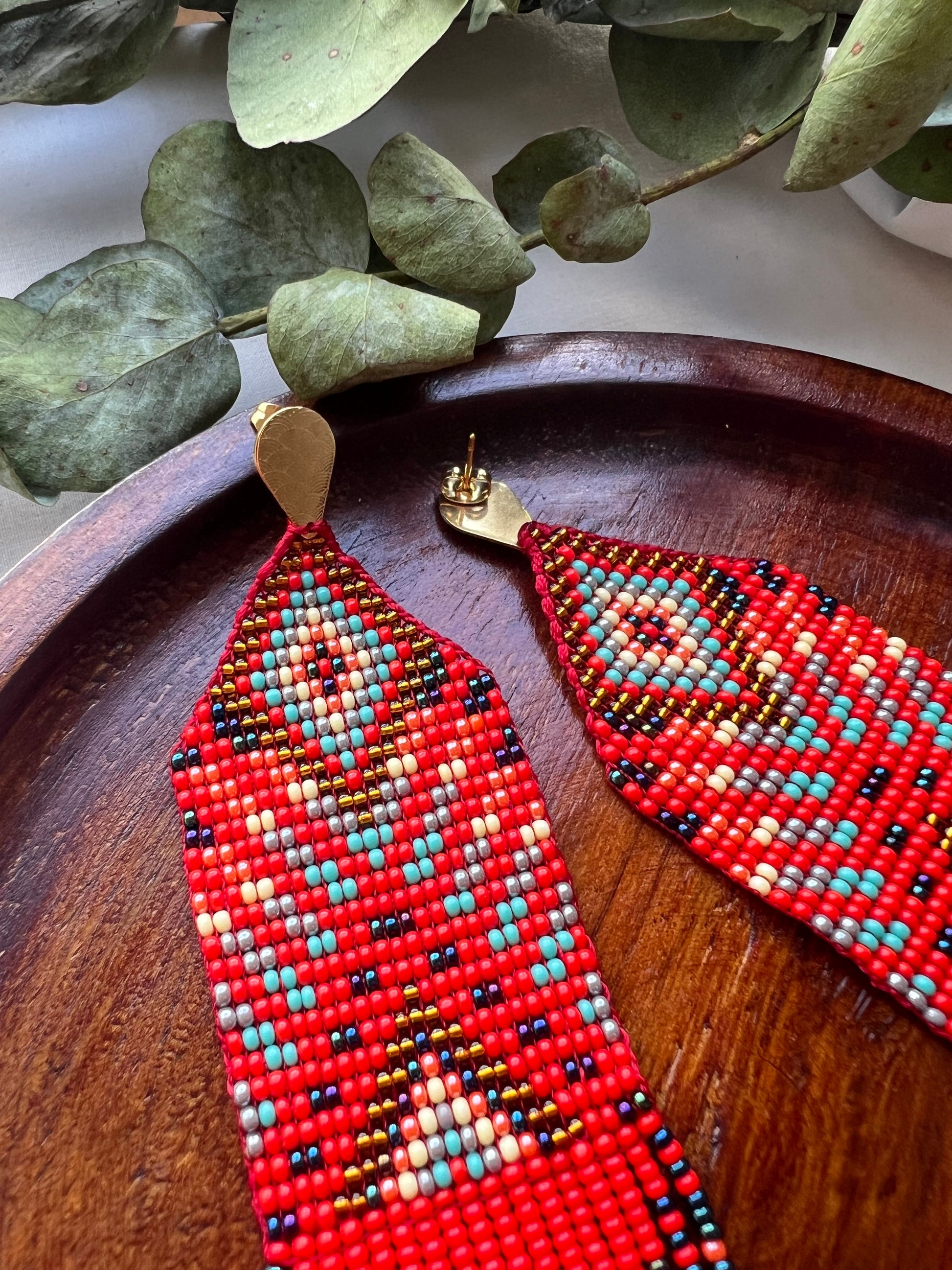Sol ✻ Inga Beaded Earrings