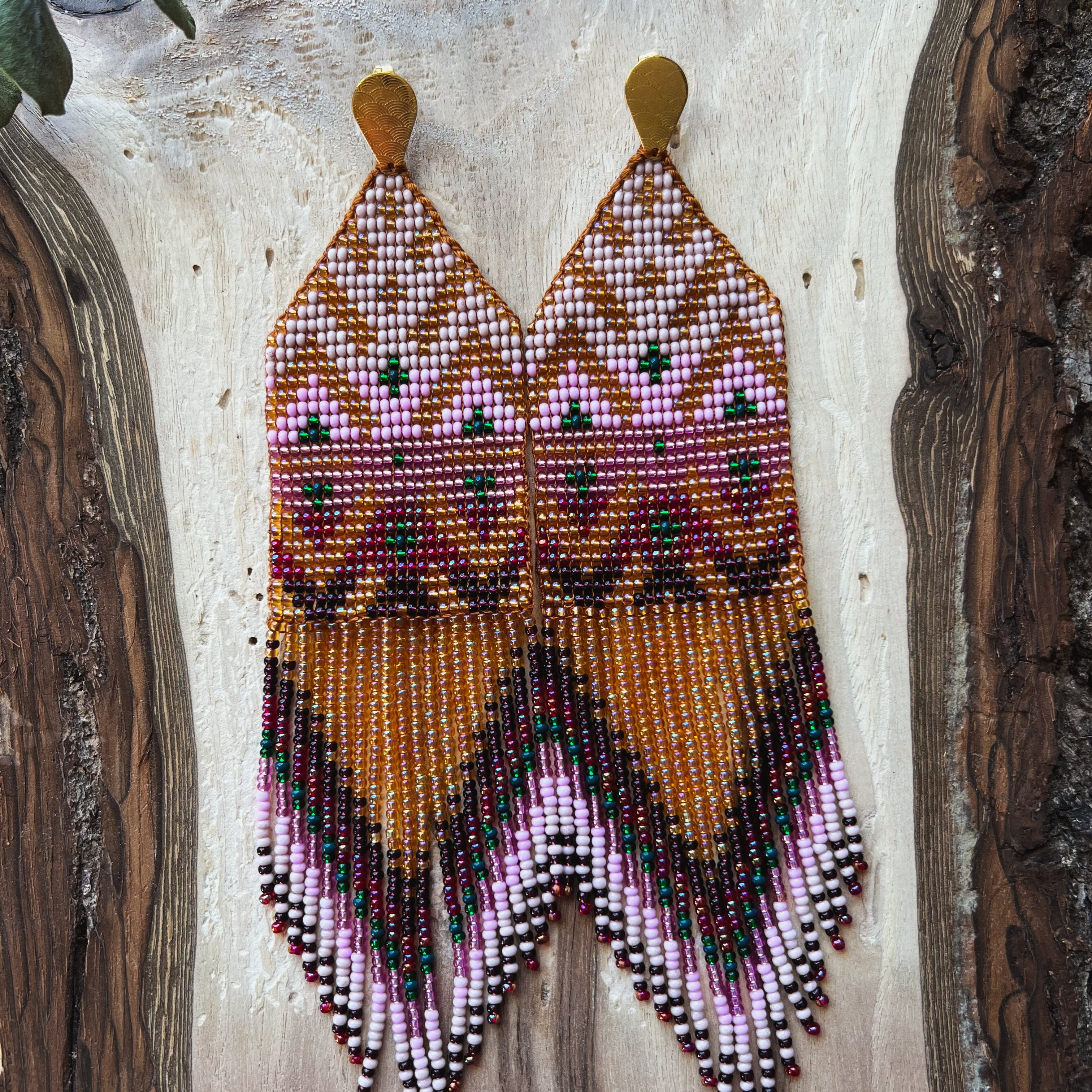 Maiz Aretes ✻ Inga Beaded Earrings