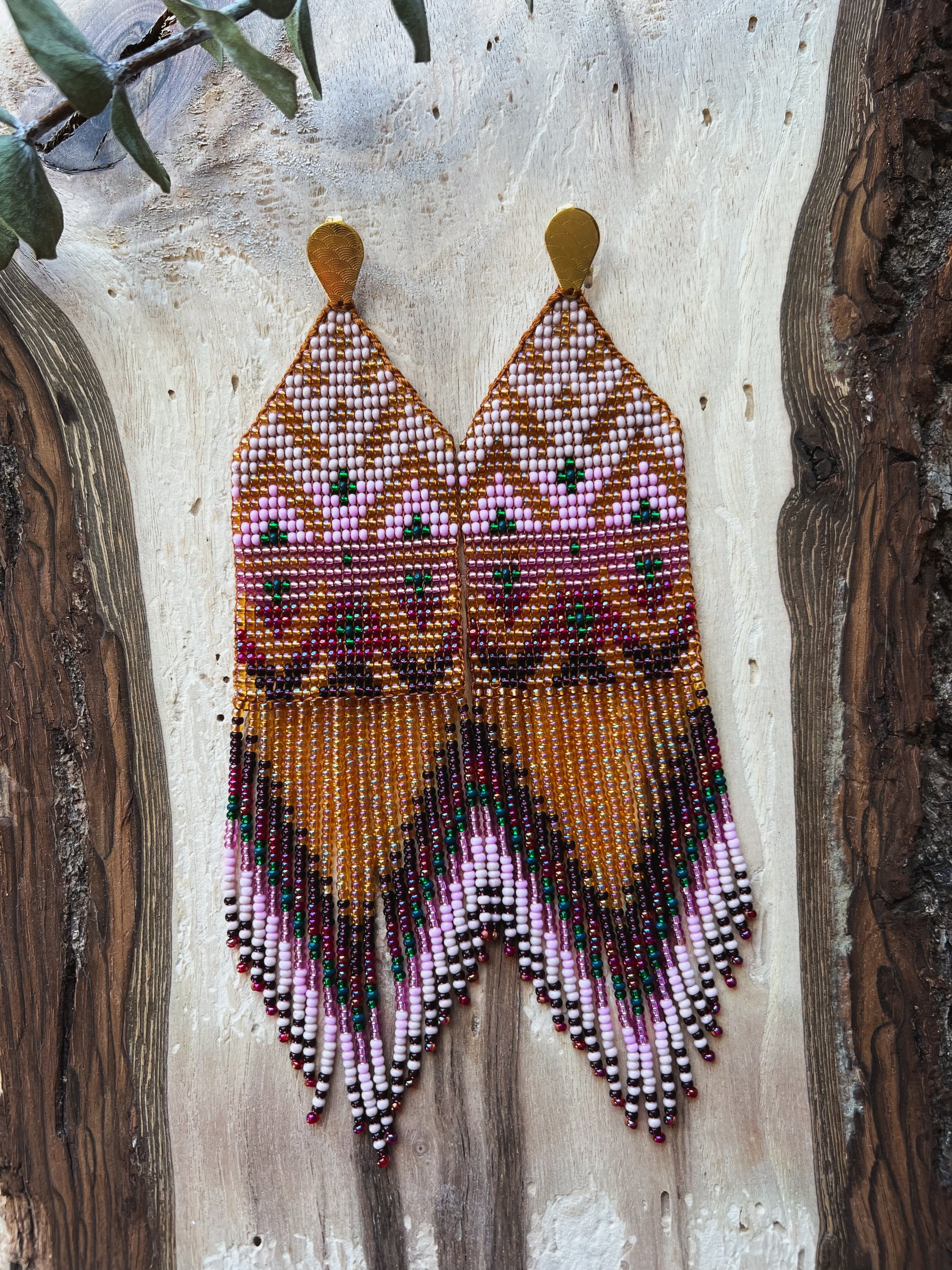 Maiz Aretes ✻ Inga Beaded Earrings