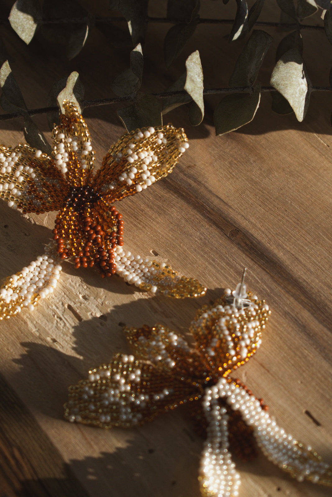 Orquídea ✻ Embera Beaded Earrings