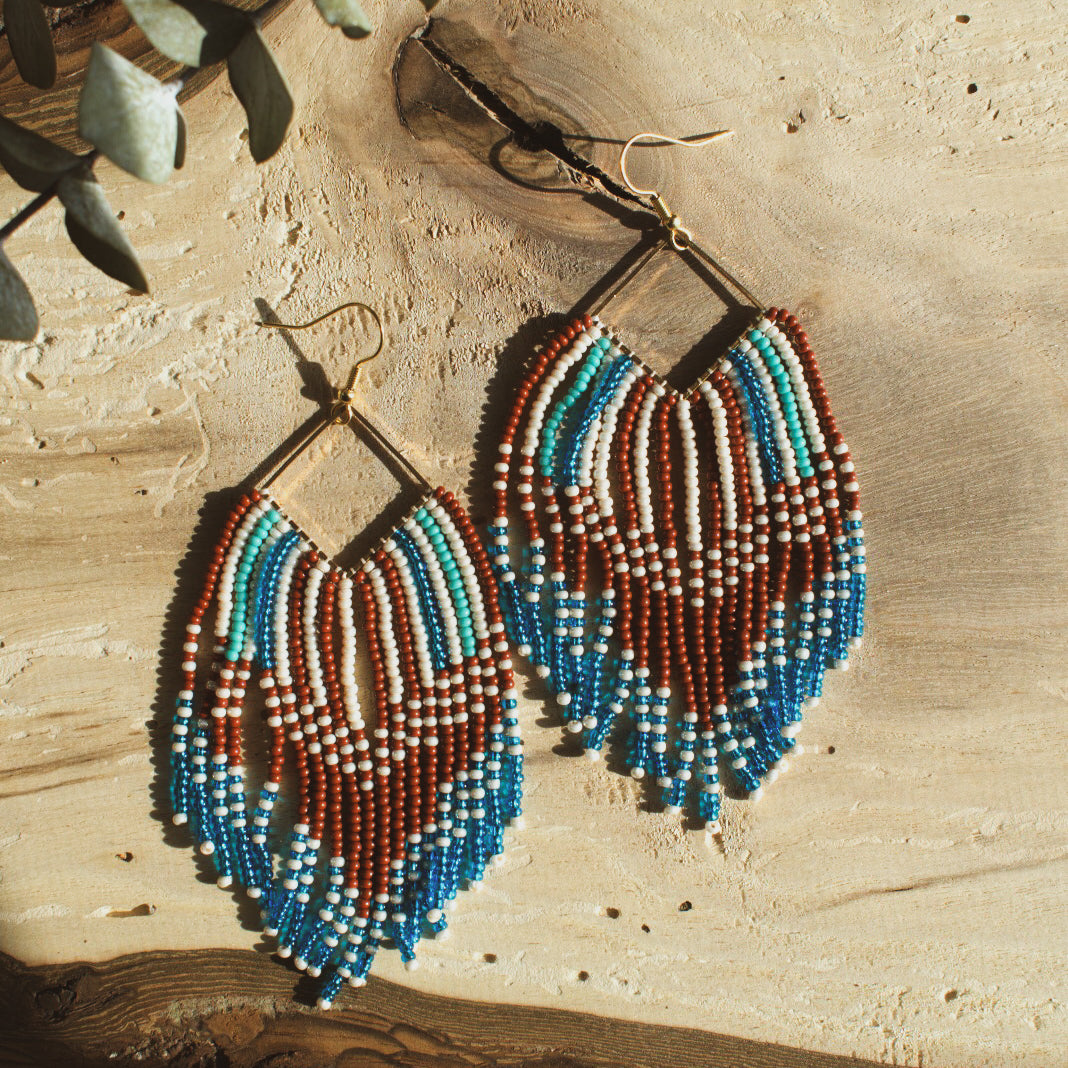 Pishi ✻ Misak Beaded Earrings