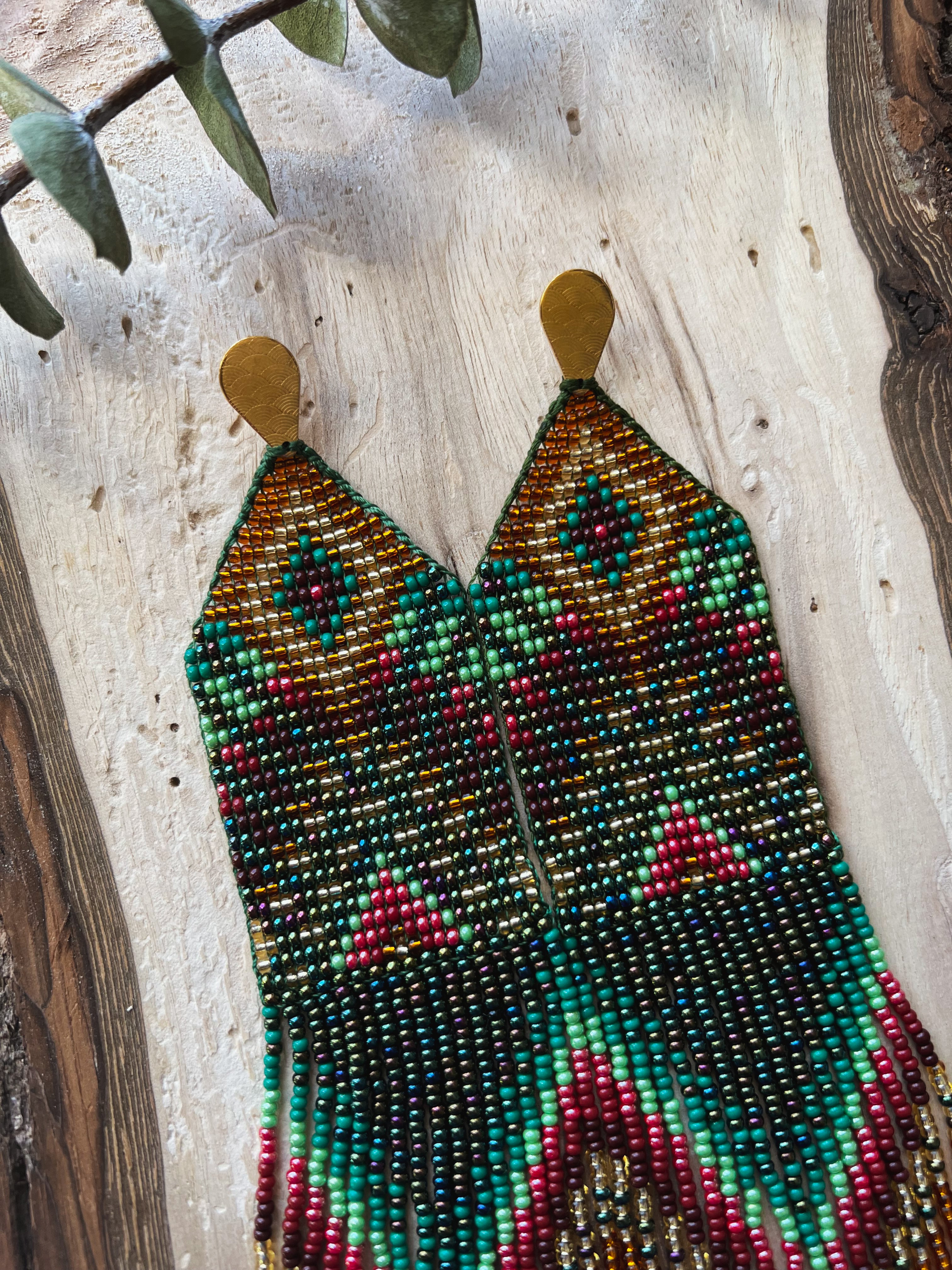 Sol ✻ Inga Beaded Earrings
