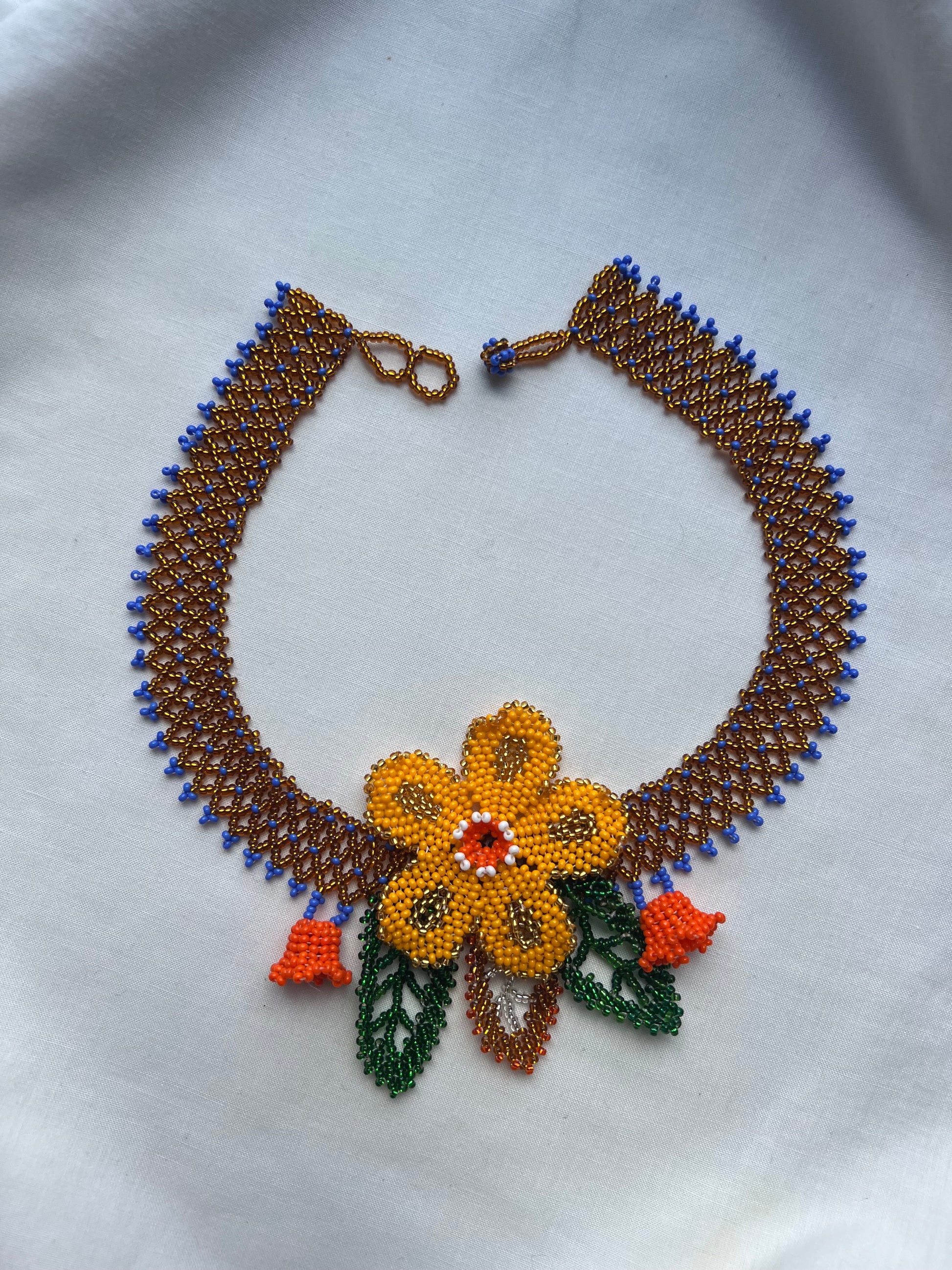 Okama Pono ✻ Embera Beaded Necklace