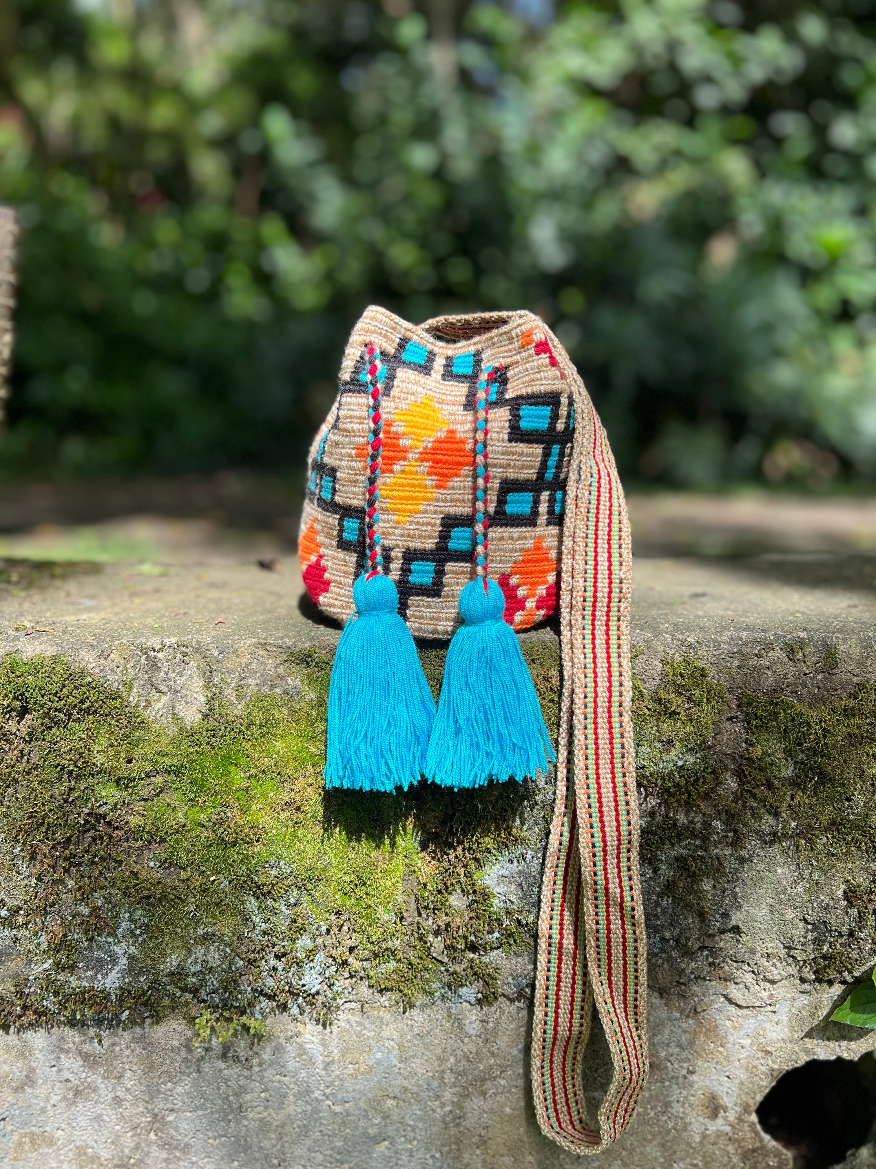 Cuadrita ✻ Mini Wayuu Mochila