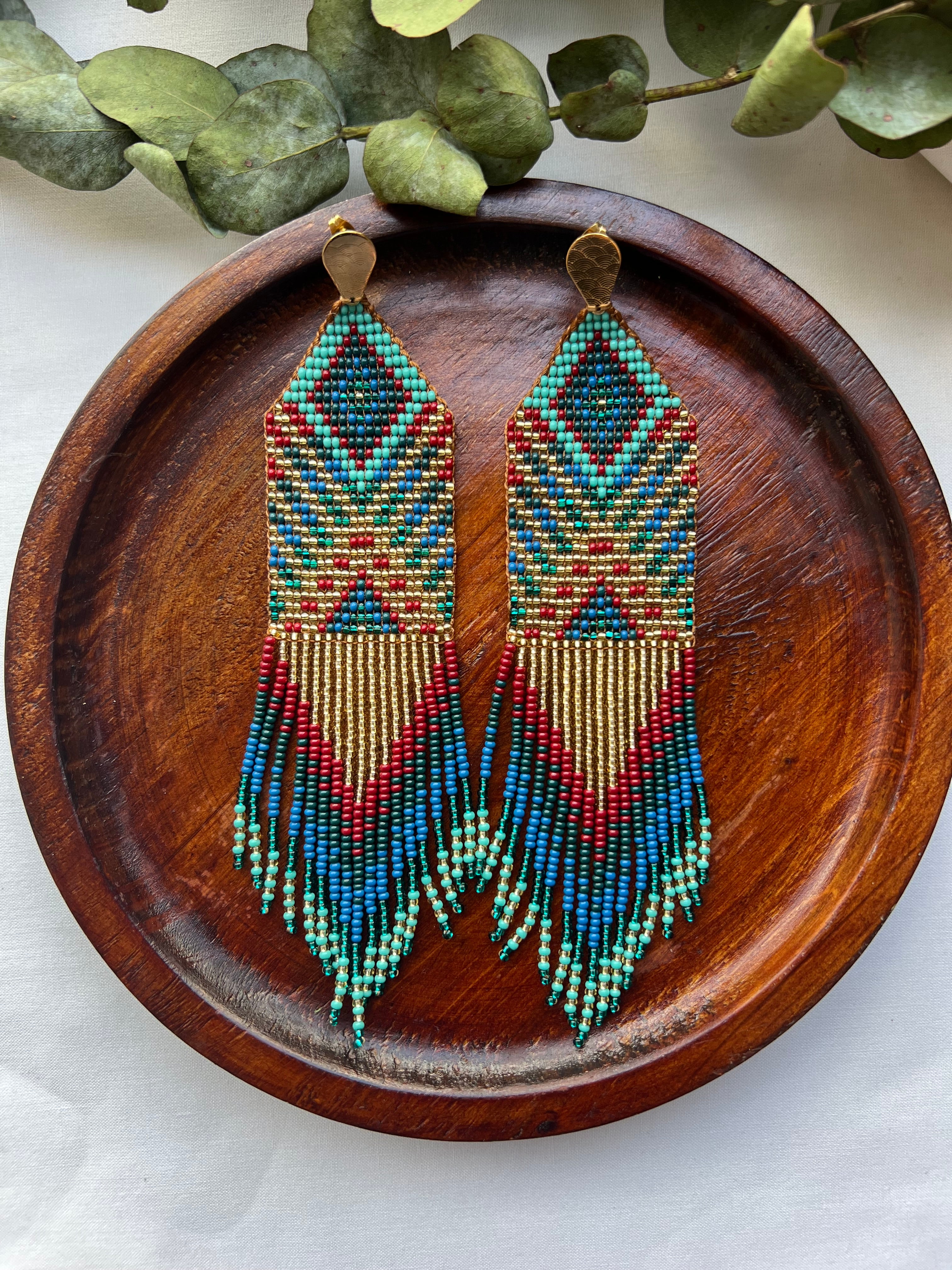 Sol ✻ Inga Beaded Earrings