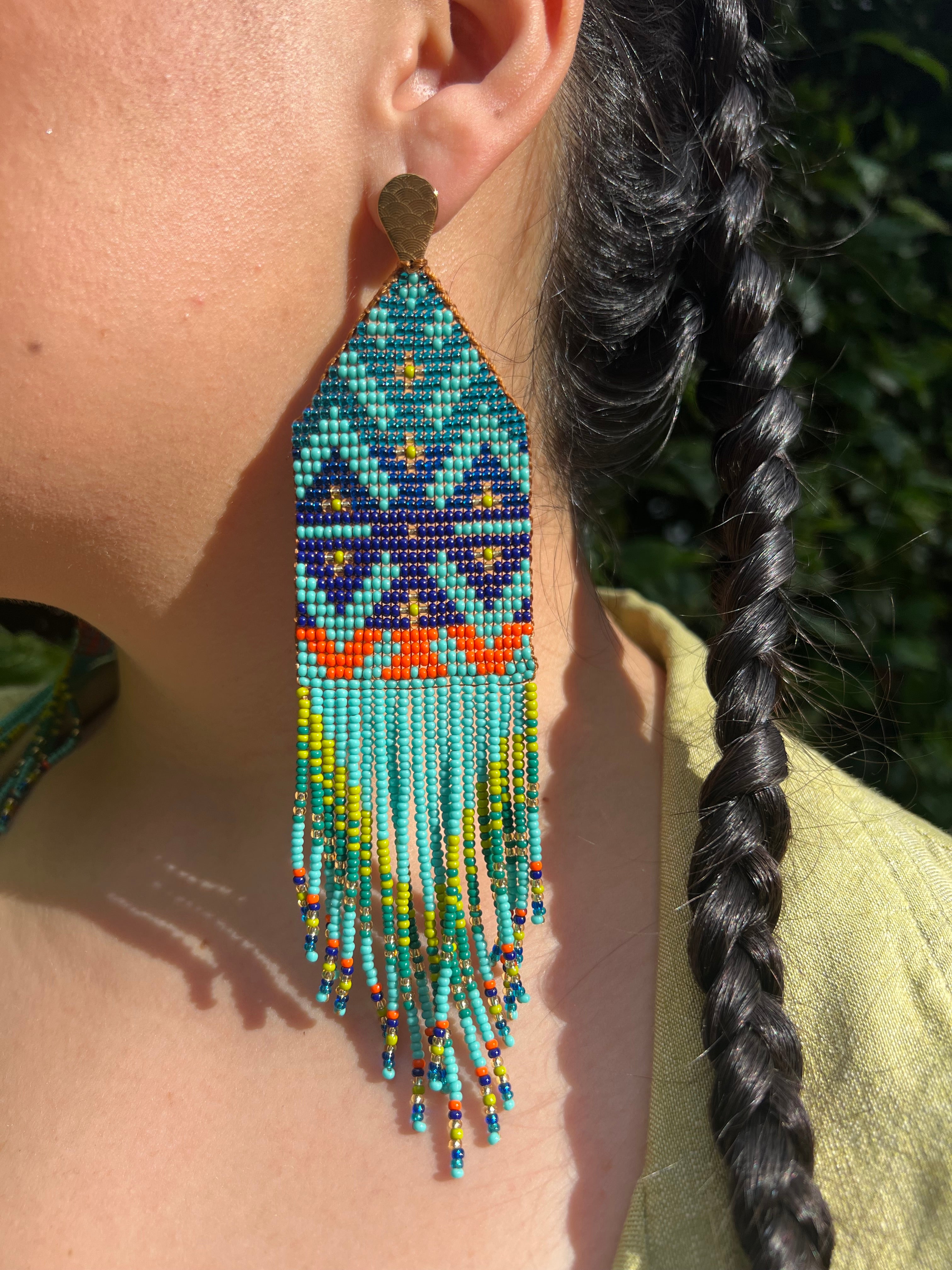 Maiz  ✻ Inga Beaded Earrings