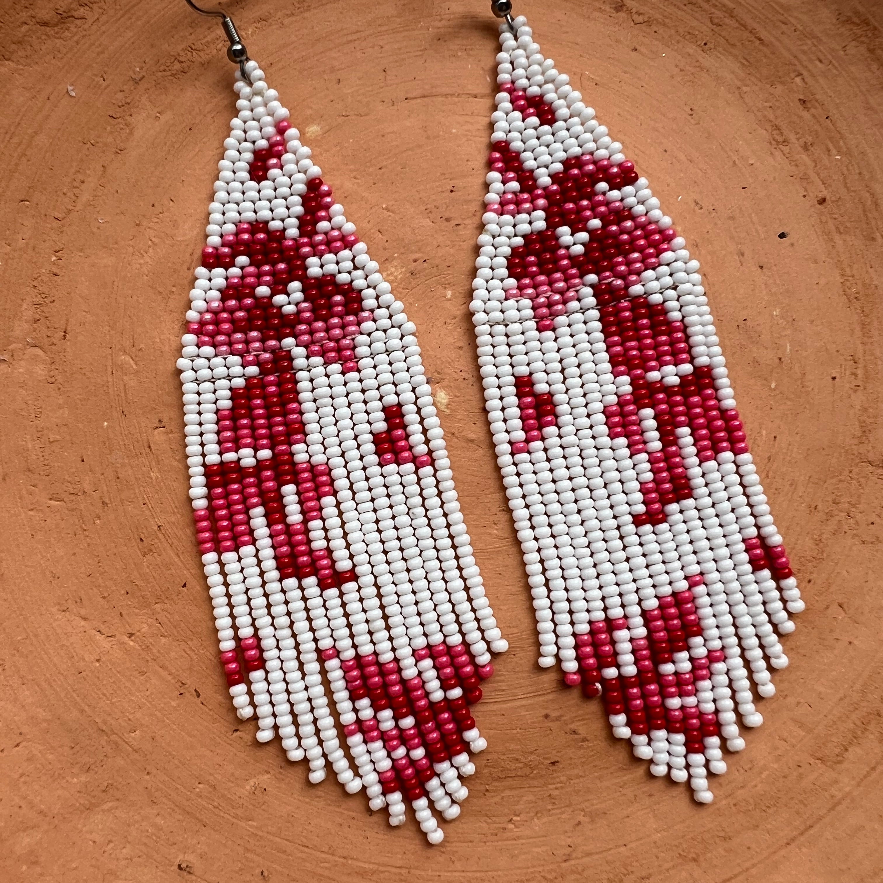 Cherry Blossom ✻ Misak Beaded Earrings