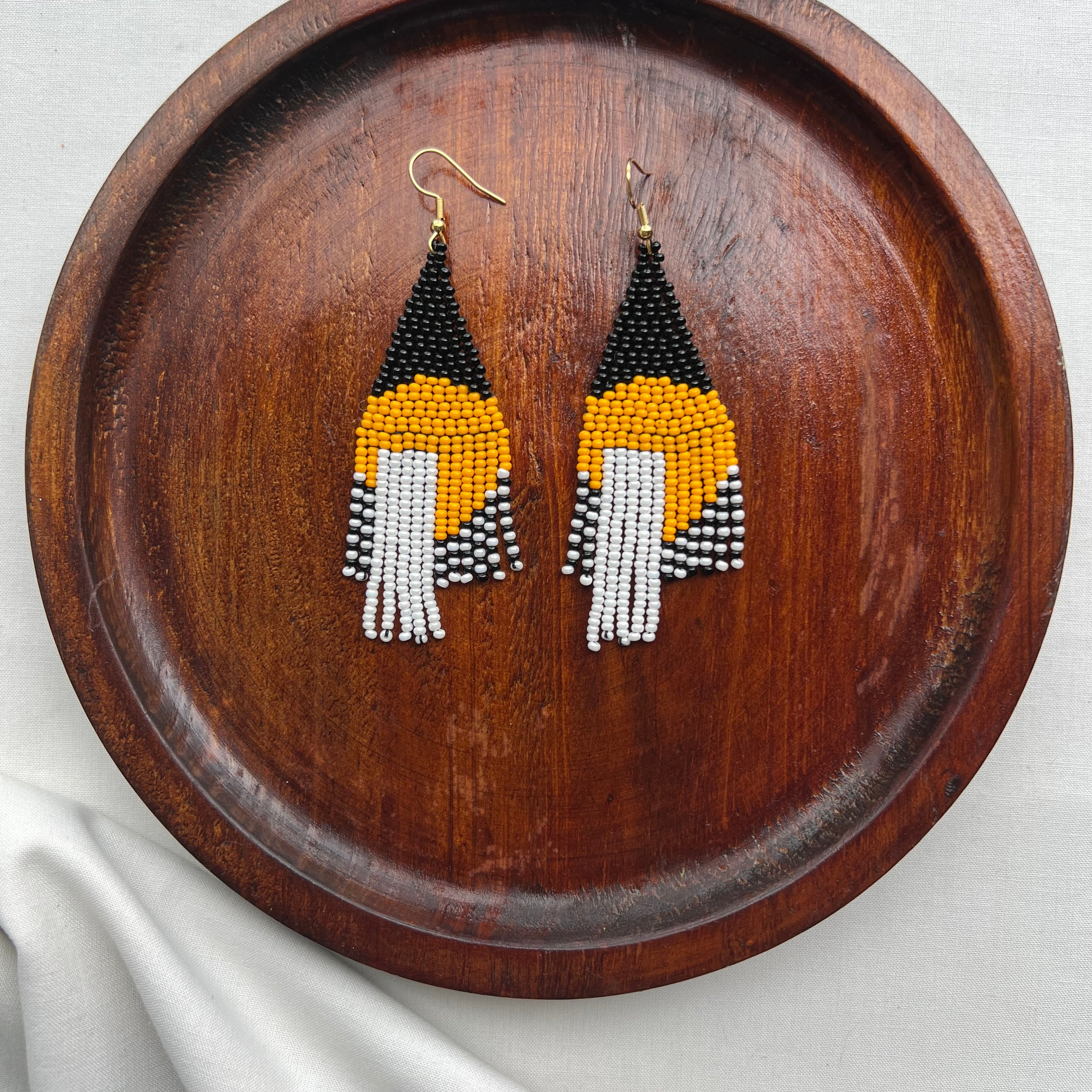 Retro ✻ Misak Beaded Earrings