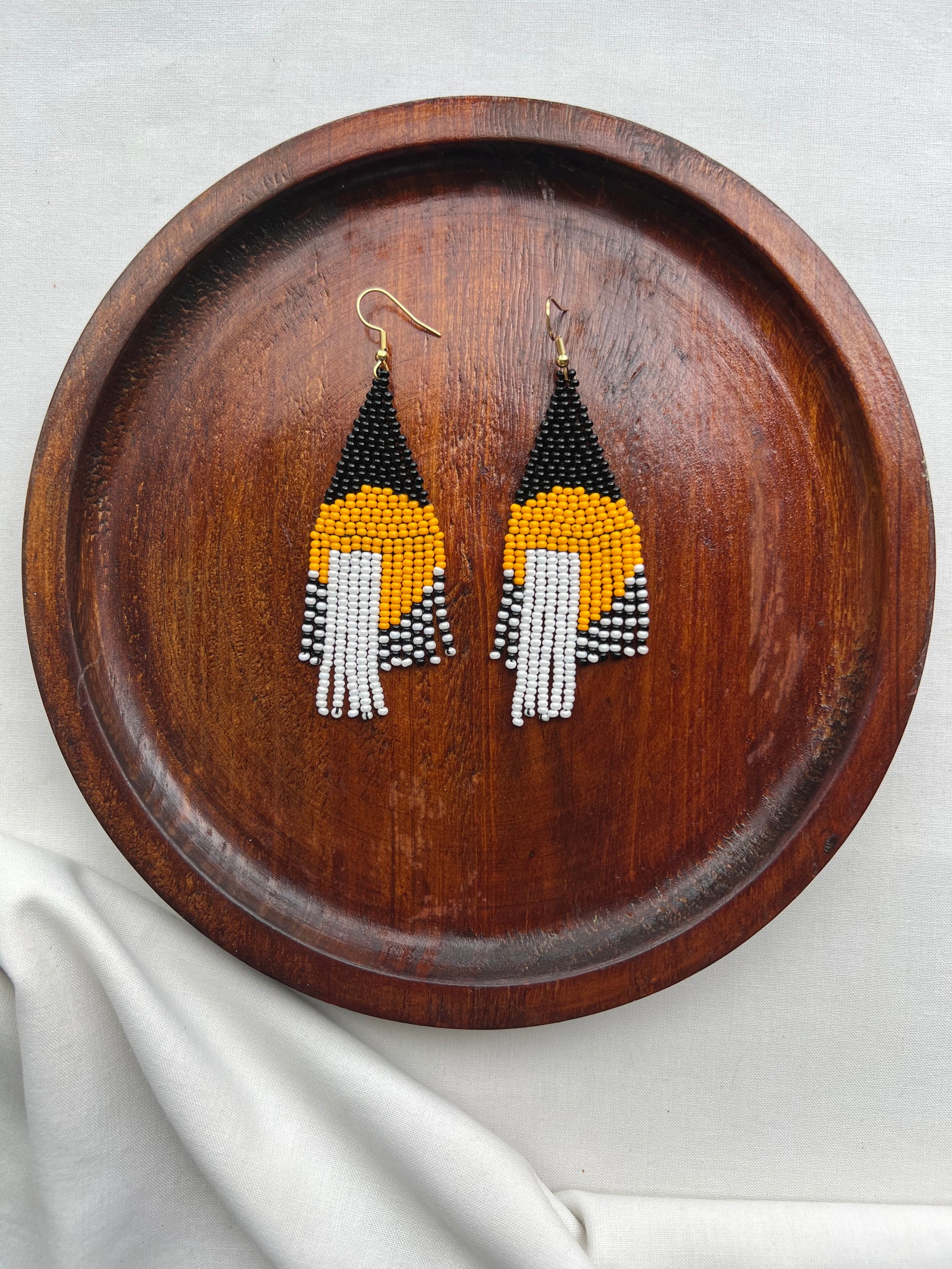 Retro ✻ Misak Beaded Earrings