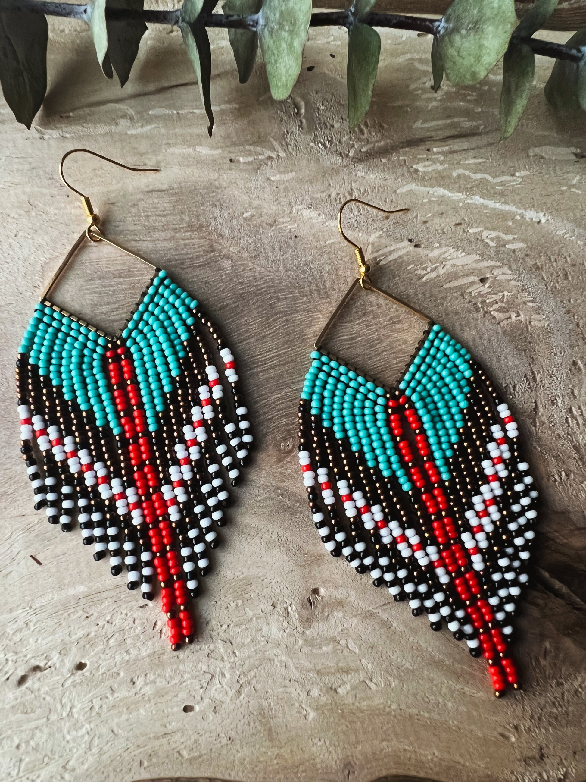 Pishi ✻ Misak Beaded Earrings