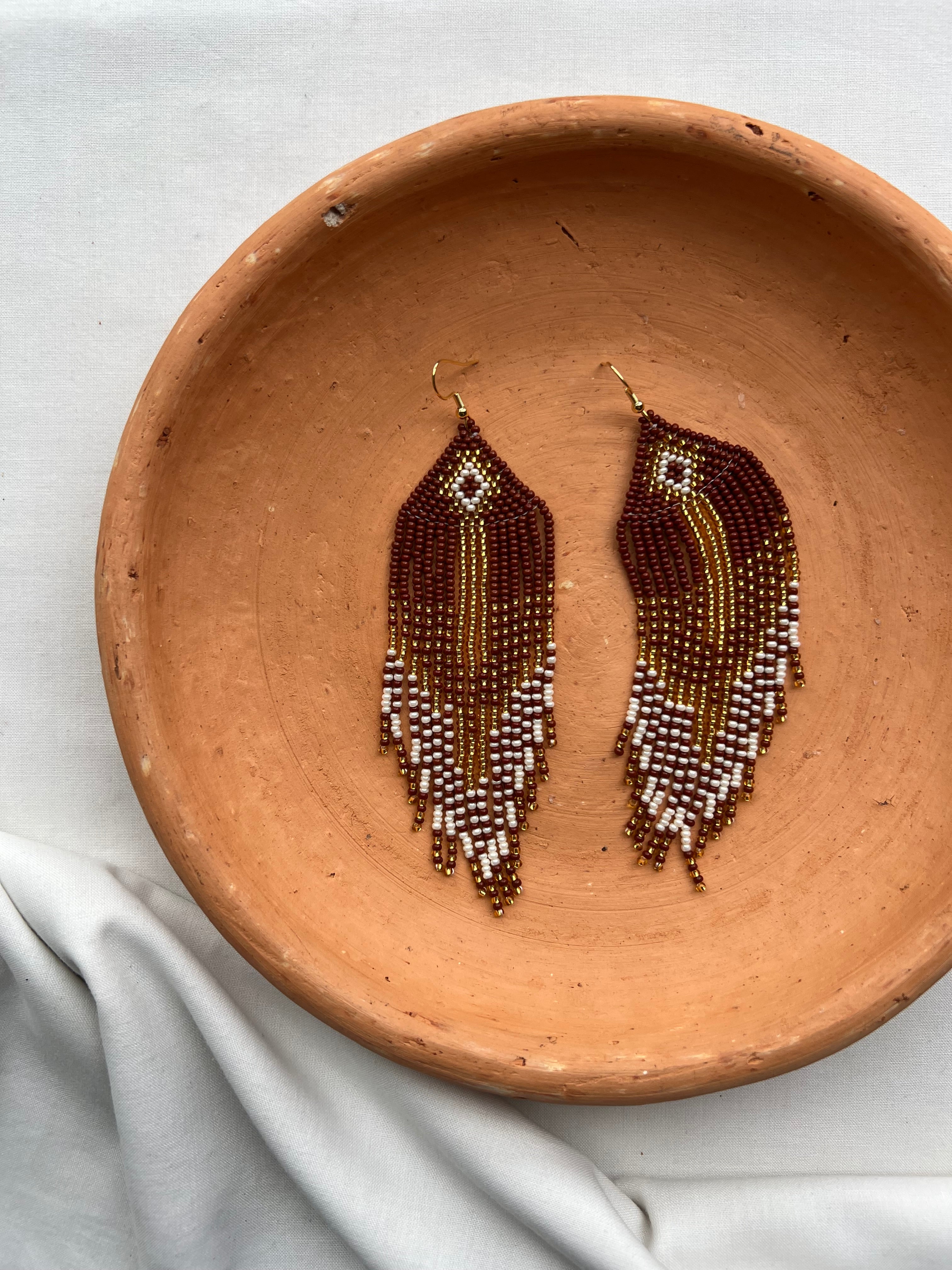 Meses ✻ Misak Beaded Earrings