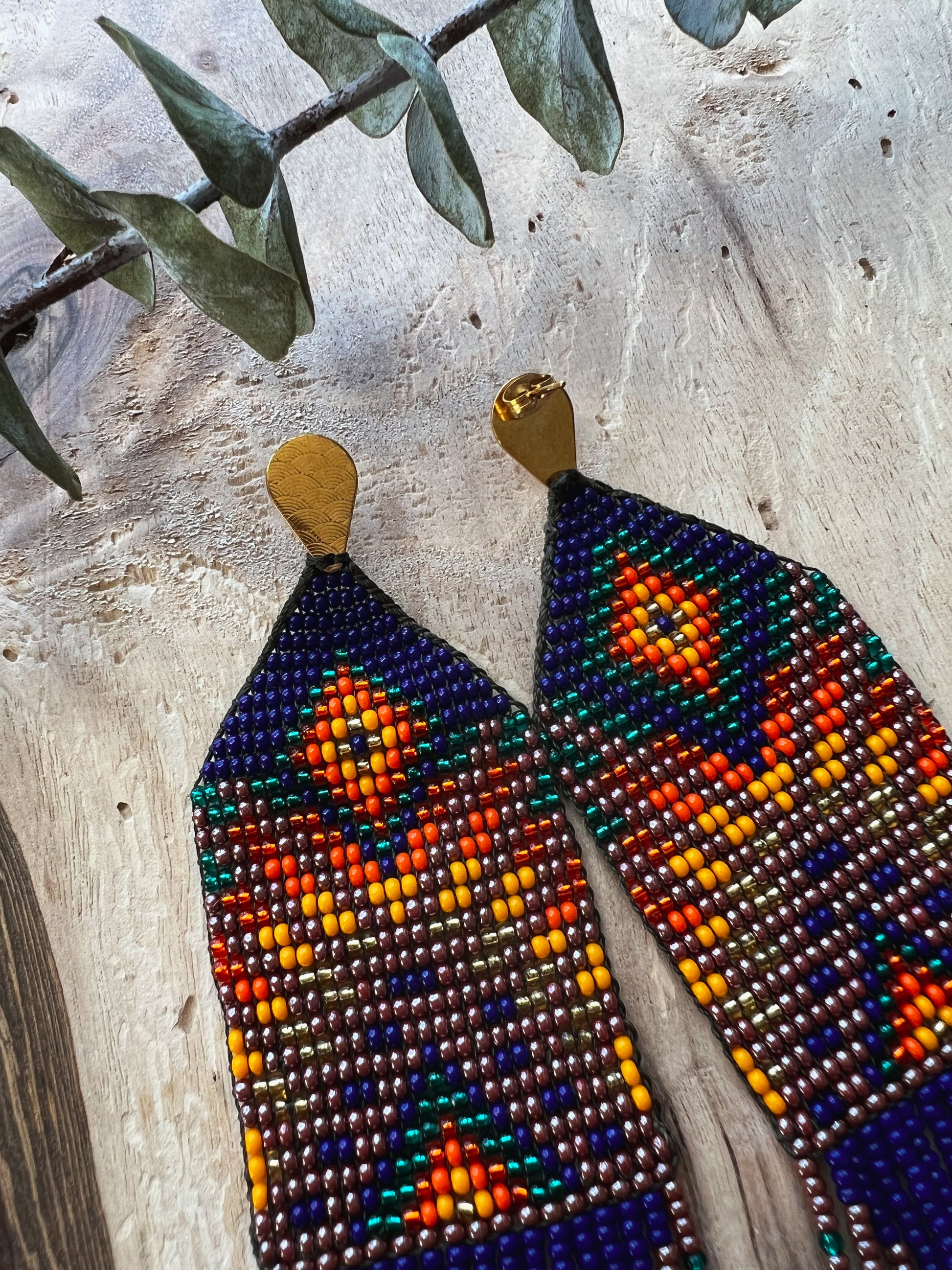 Sol ✻ Inga Beaded Earrings