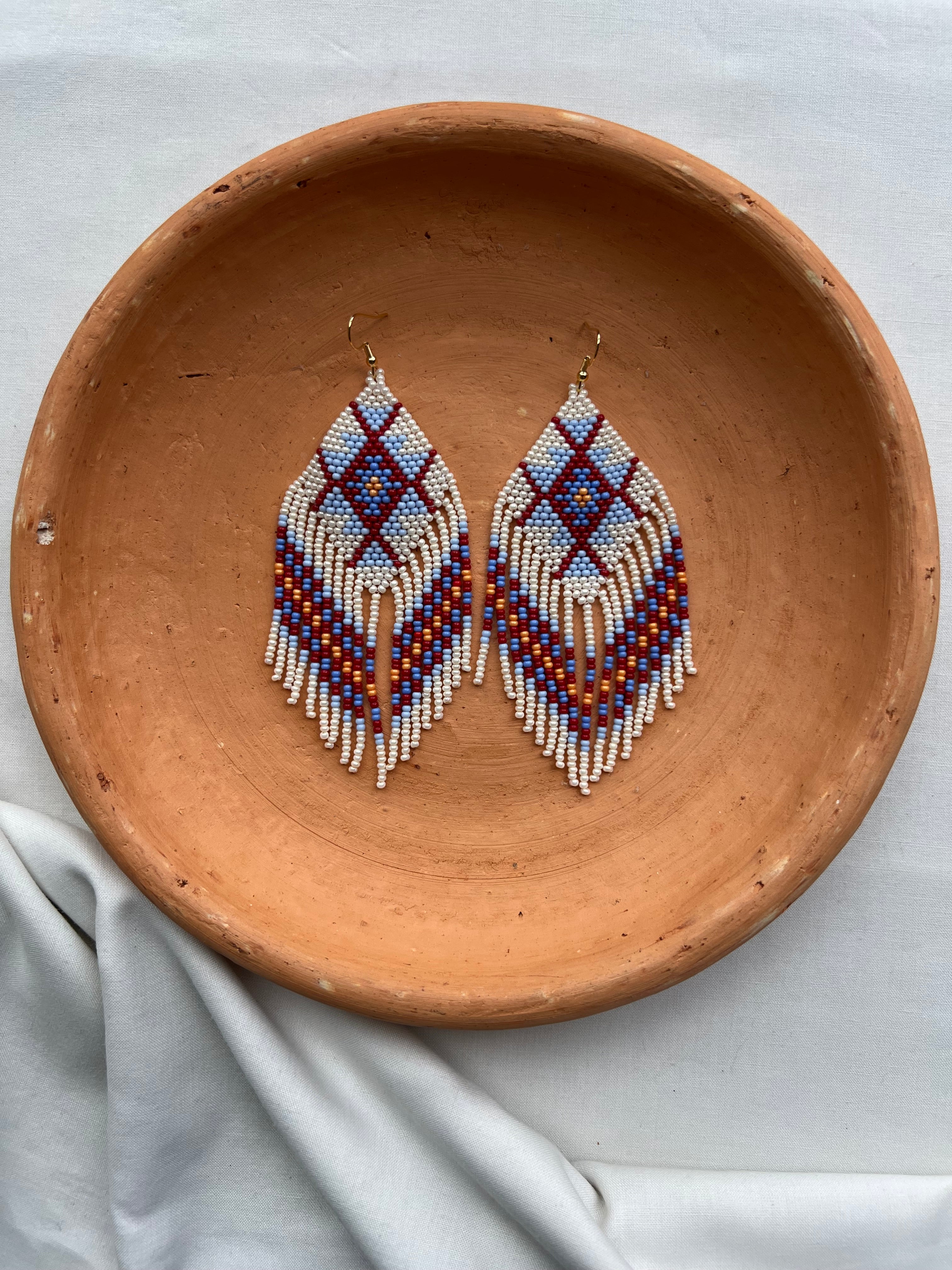 Meses ✻ Misak Beaded Earrings