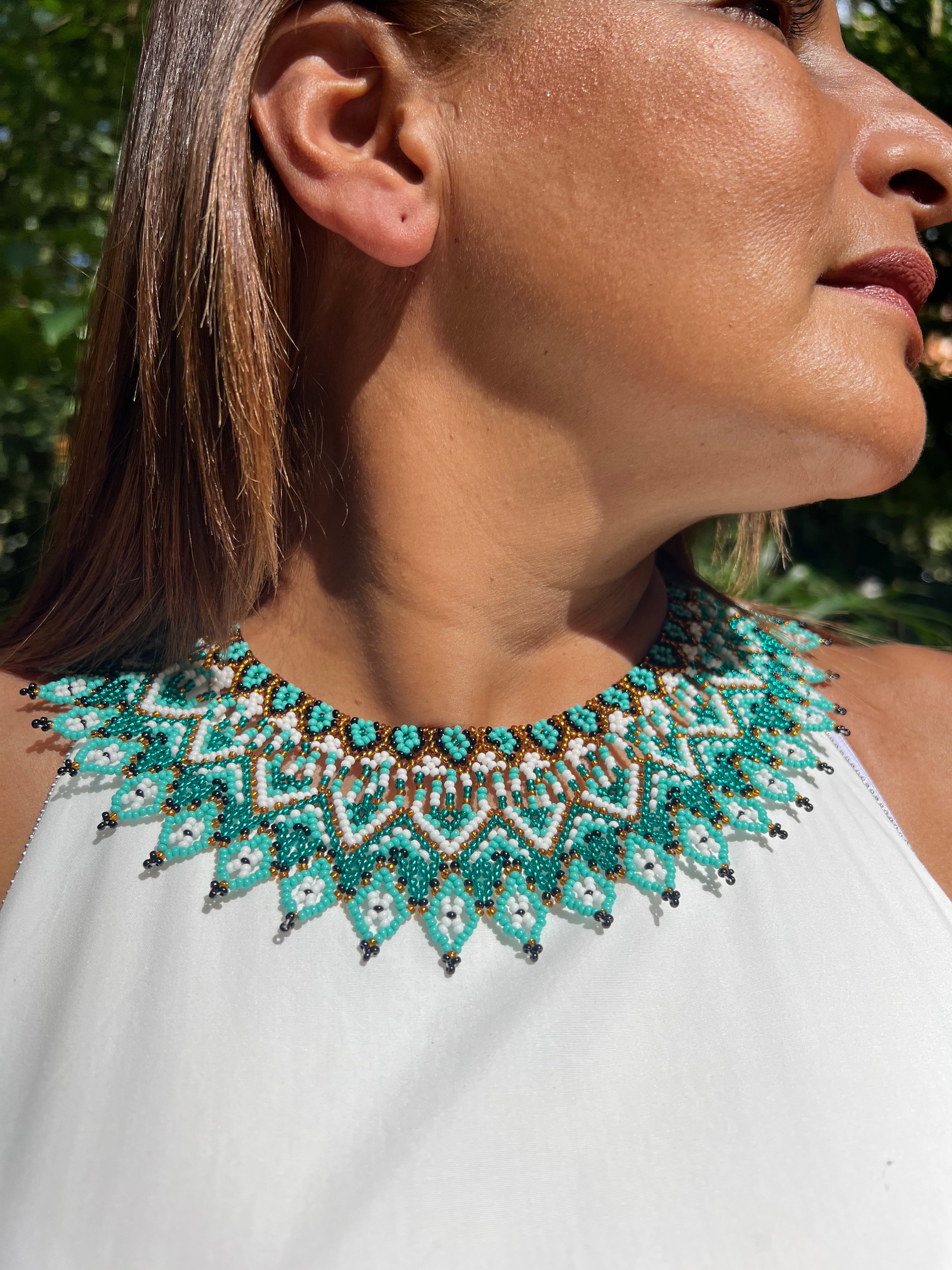 Drua Okama ✻ Embera Beaded Necklace