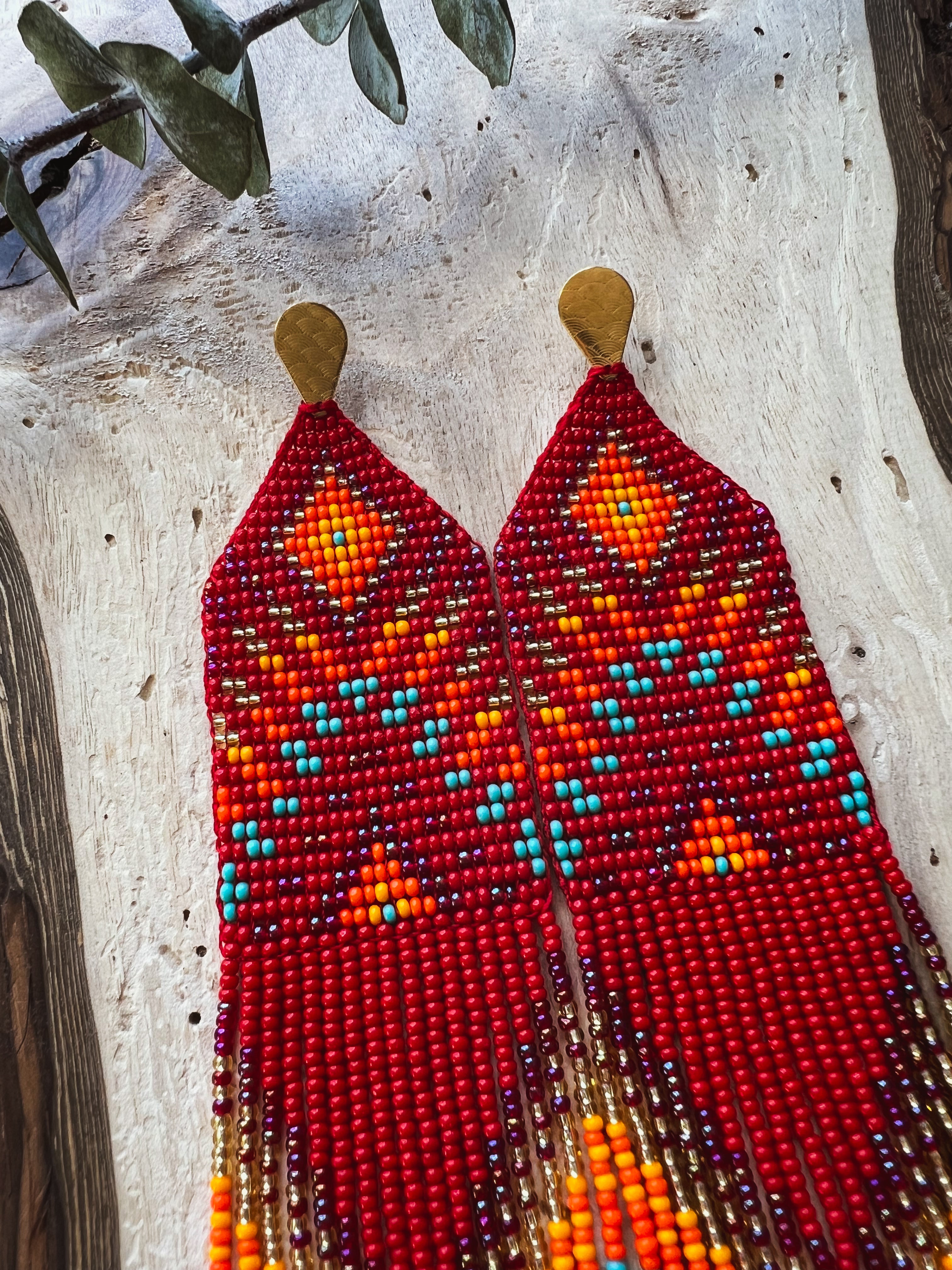 Sol ✻ Inga Beaded Earrings