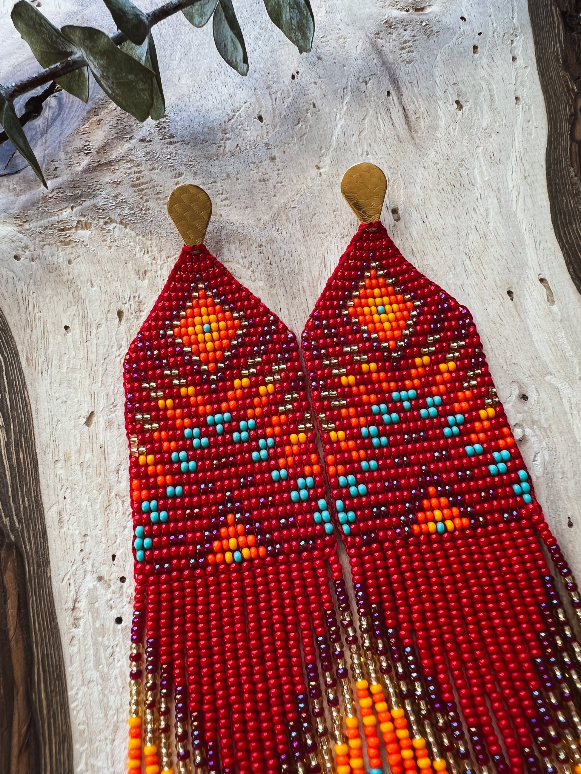 Sol ✻ Inga Beaded Earrings