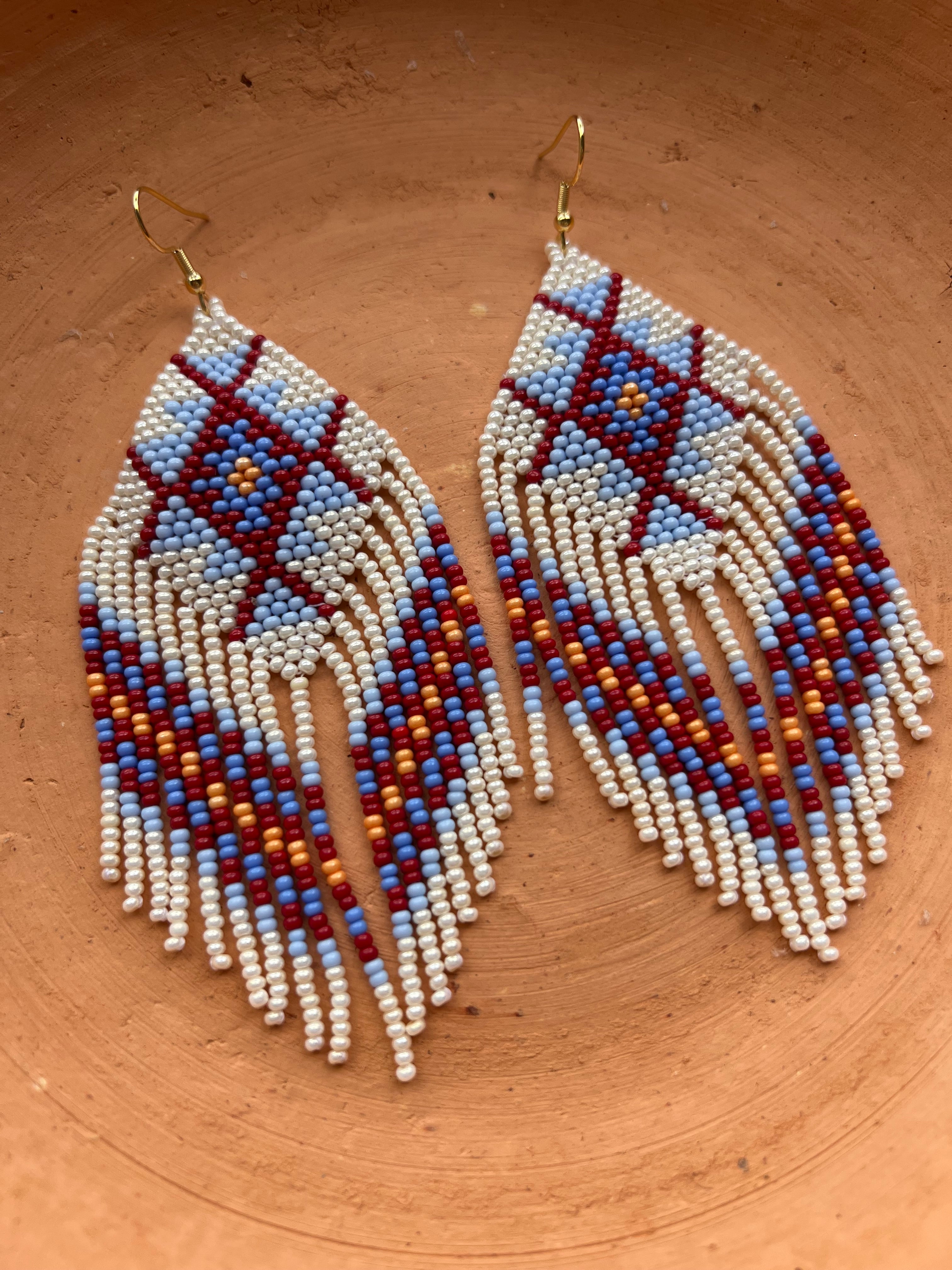 Meses ✻ Misak Beaded Earrings