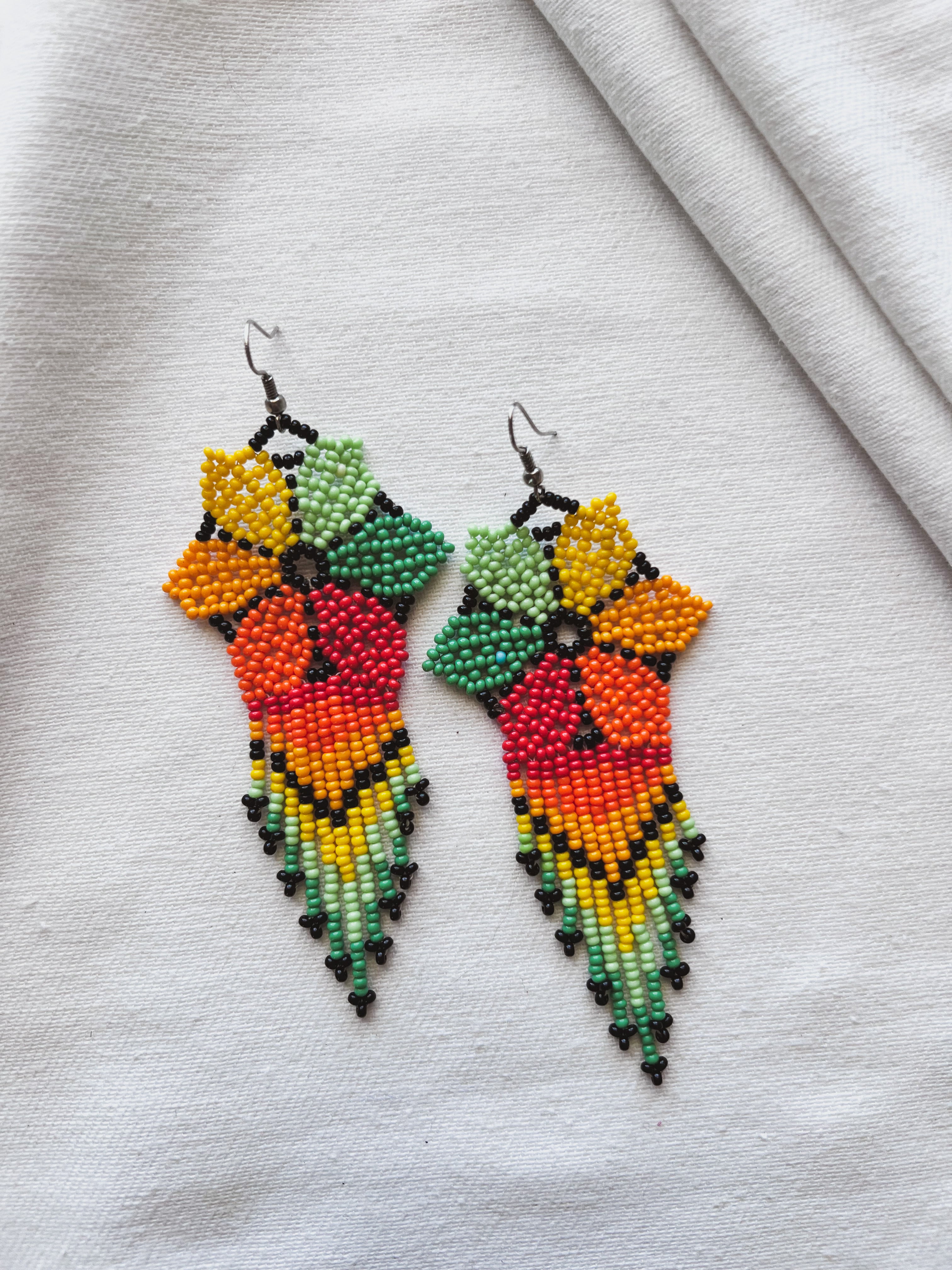 Flore ✻ Embera Beaded Earrings