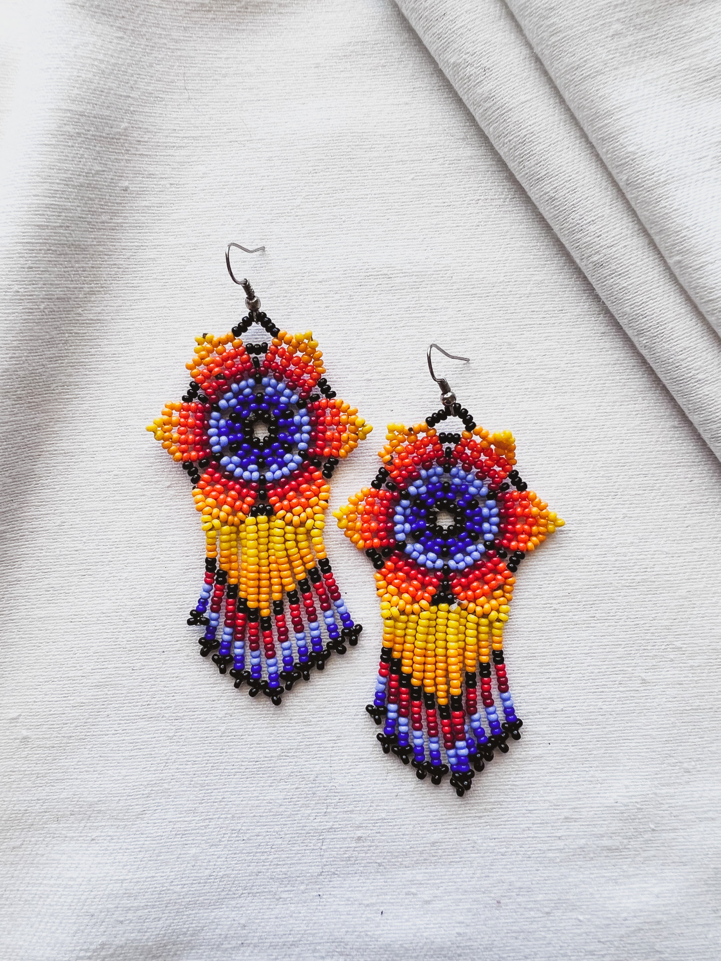Flore ✻ Embera Beaded Earrings